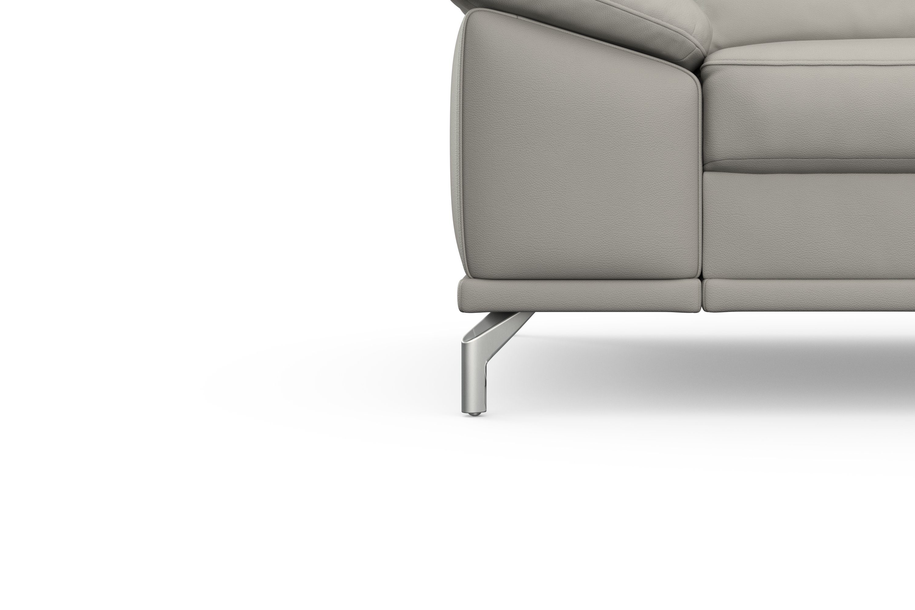 sit&more Hoekbank Cabrio L-vorm, met zitdiepteverstelling, arm- en hoofdsteunverstelling