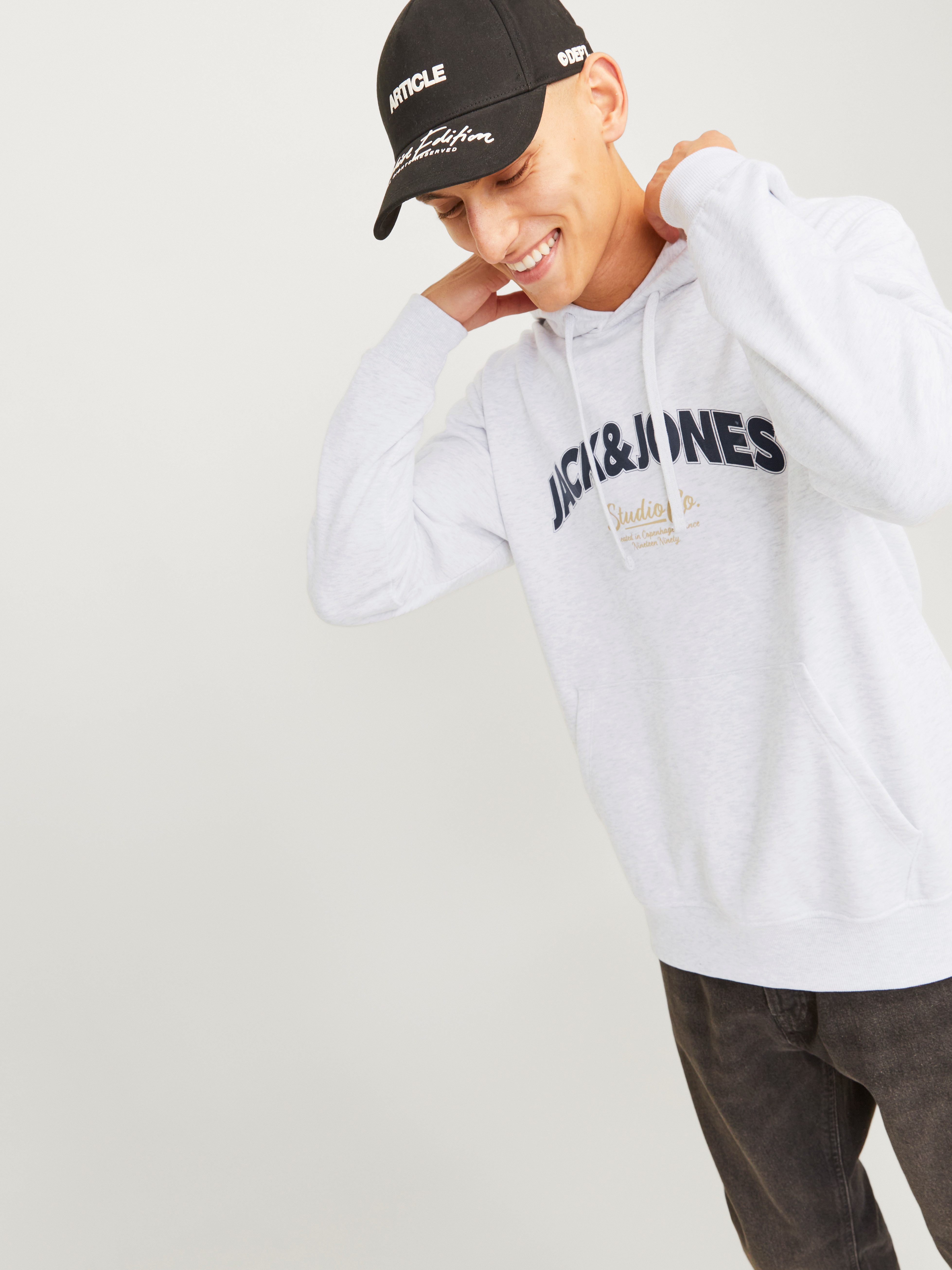 Jack & Jones Hoodie JORBRONX ARCH BIG SWEAT HOOD
