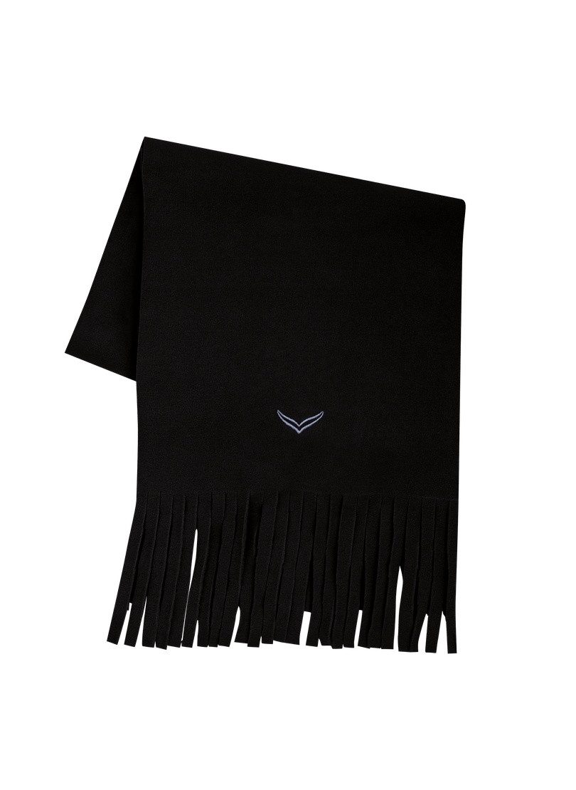 Trigema Fleece-sjaal TRIGEMA Sjaal (1 stuk) dames sjaals zwart