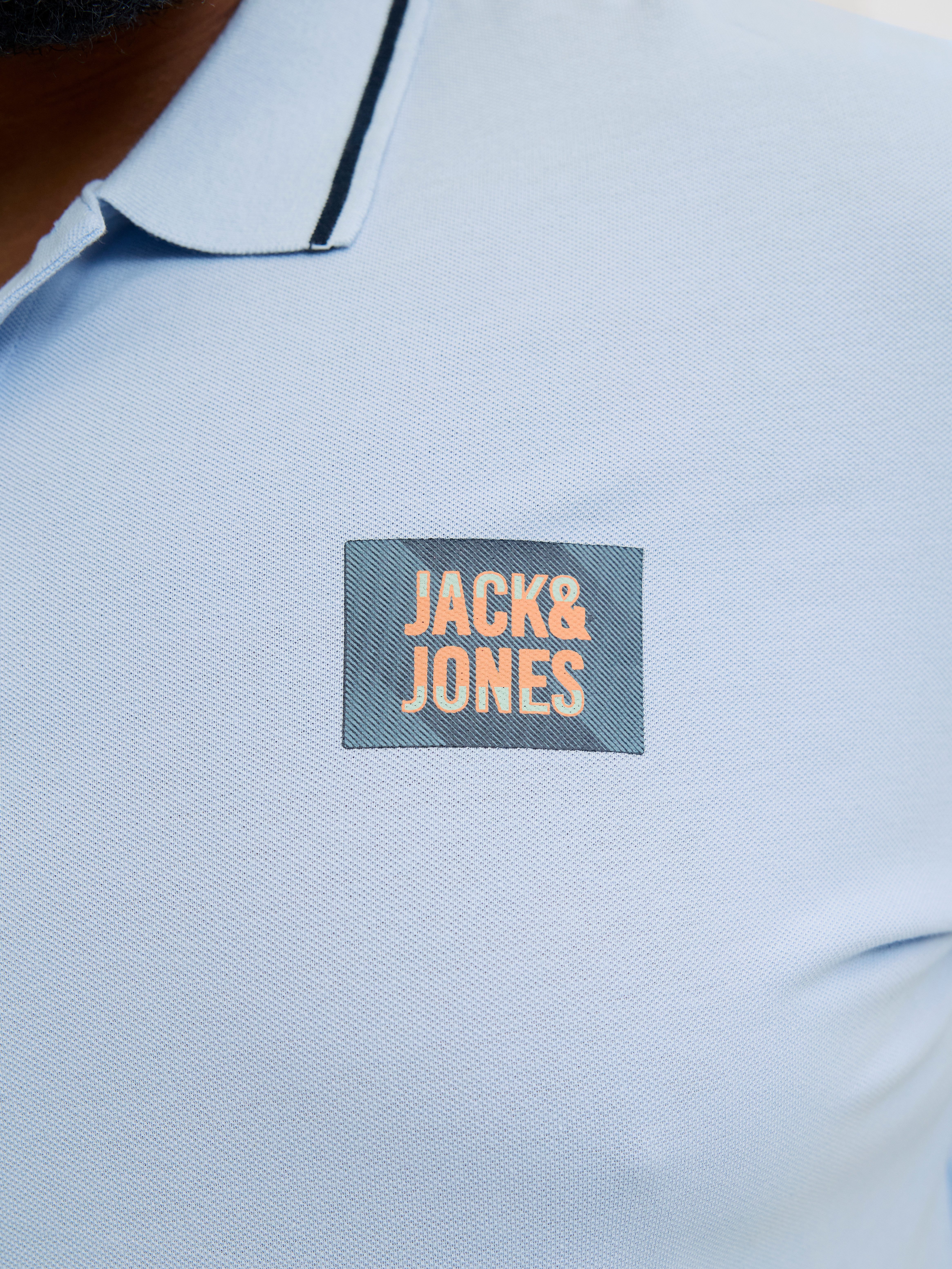 Jack & Jones PlusSize Poloshirt JJHUDSON POLO SS PLS