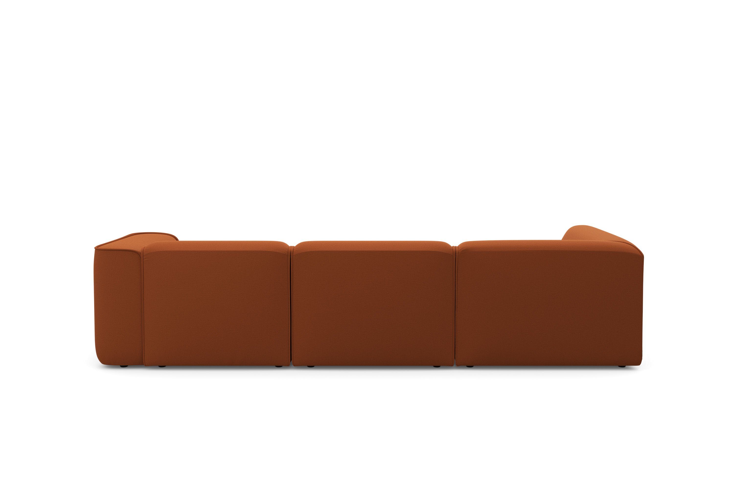 RAUM.ID Hoekbank Merid L-vorm, altijd uitbreidbaar met modules, B/D/H: 295/162/70 cm