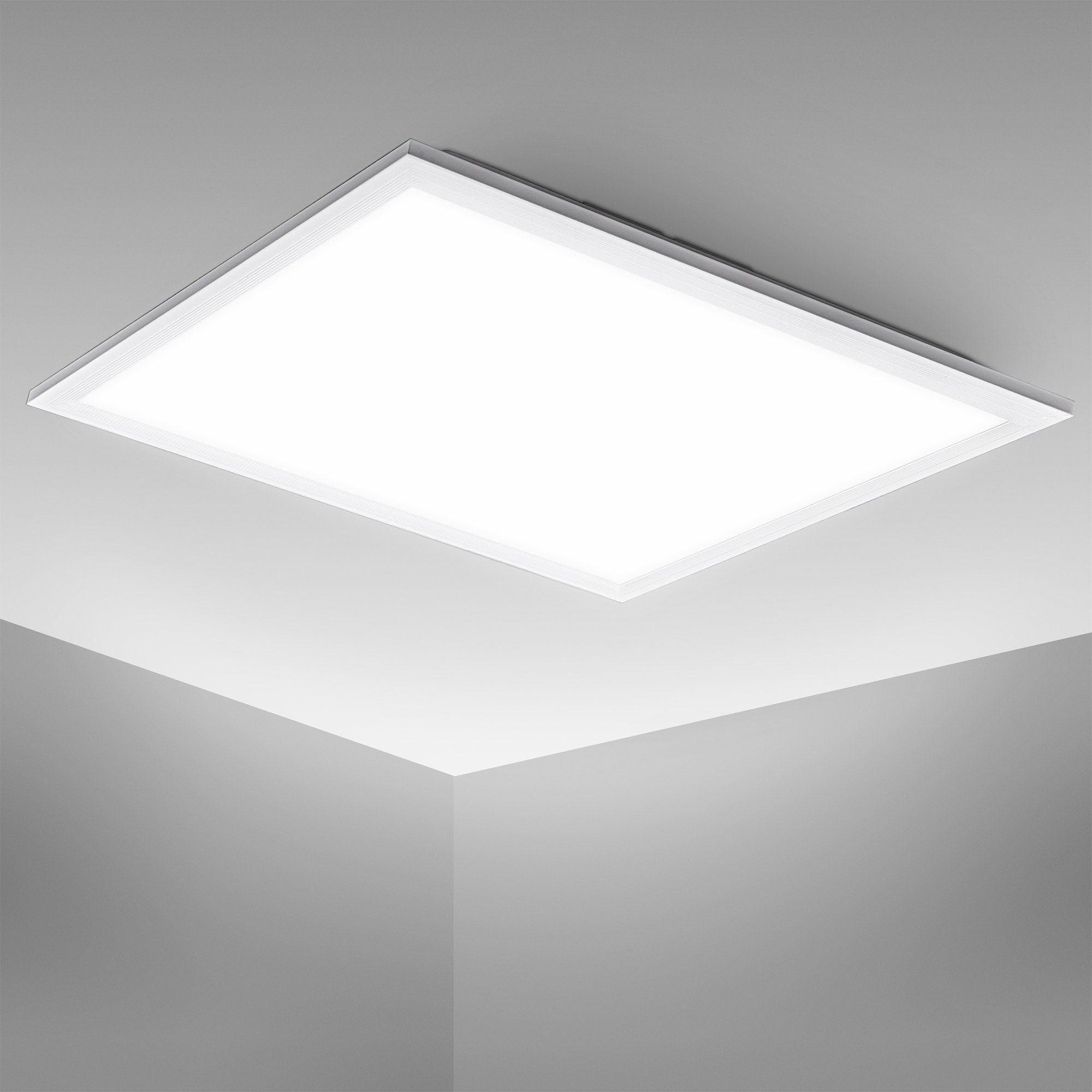 B.K.Licht Led-plafondlamp BK_DP1324 LED Panel-Deckenlampe, 22W, Neutralweiße Lichtfarbe