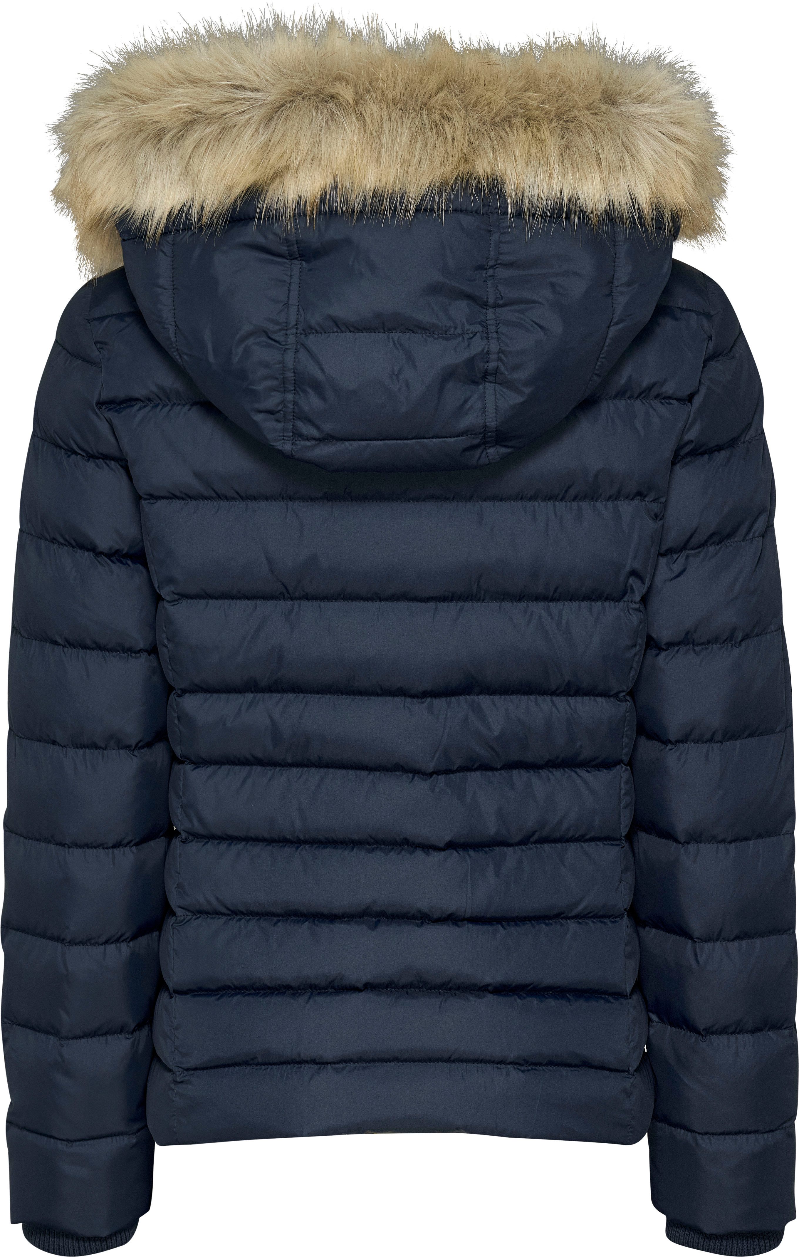 TOMMY JEANS Gewatteerde jas TJW BASIC HOODED DOWN JACKET EXT
