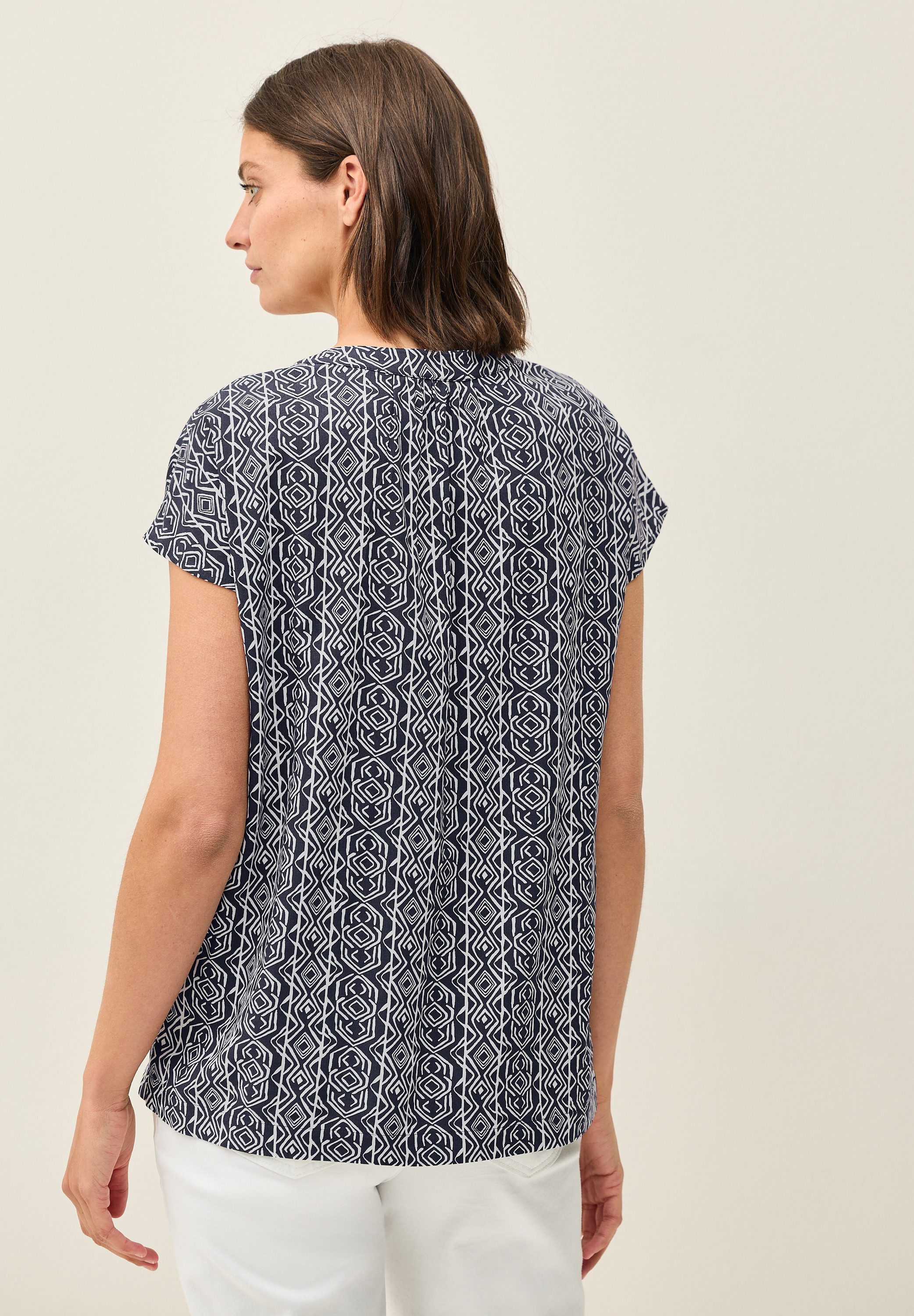 Cecil Blouse met korte mouwen met print all-over