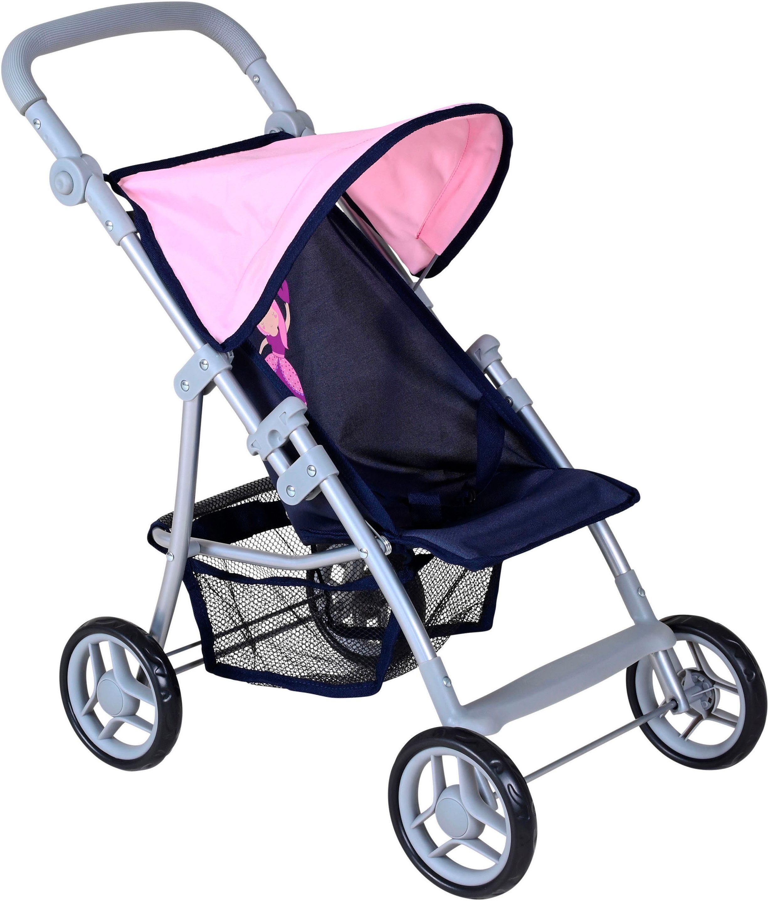 Knorrtoys® Poppenbuggy Liba - Princess blue