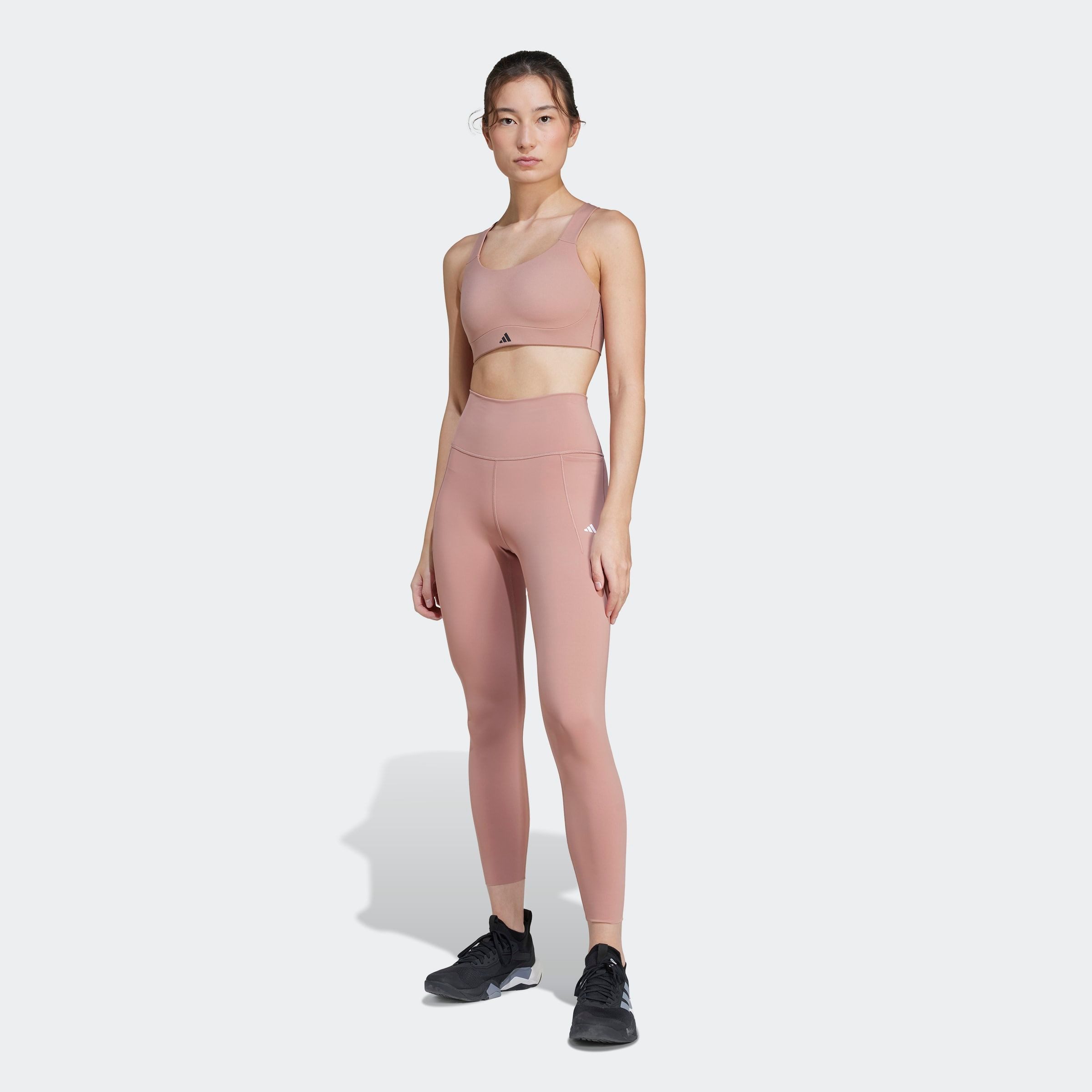 adidas Performance Sport-bh TLRDIM L HS (1-delig)