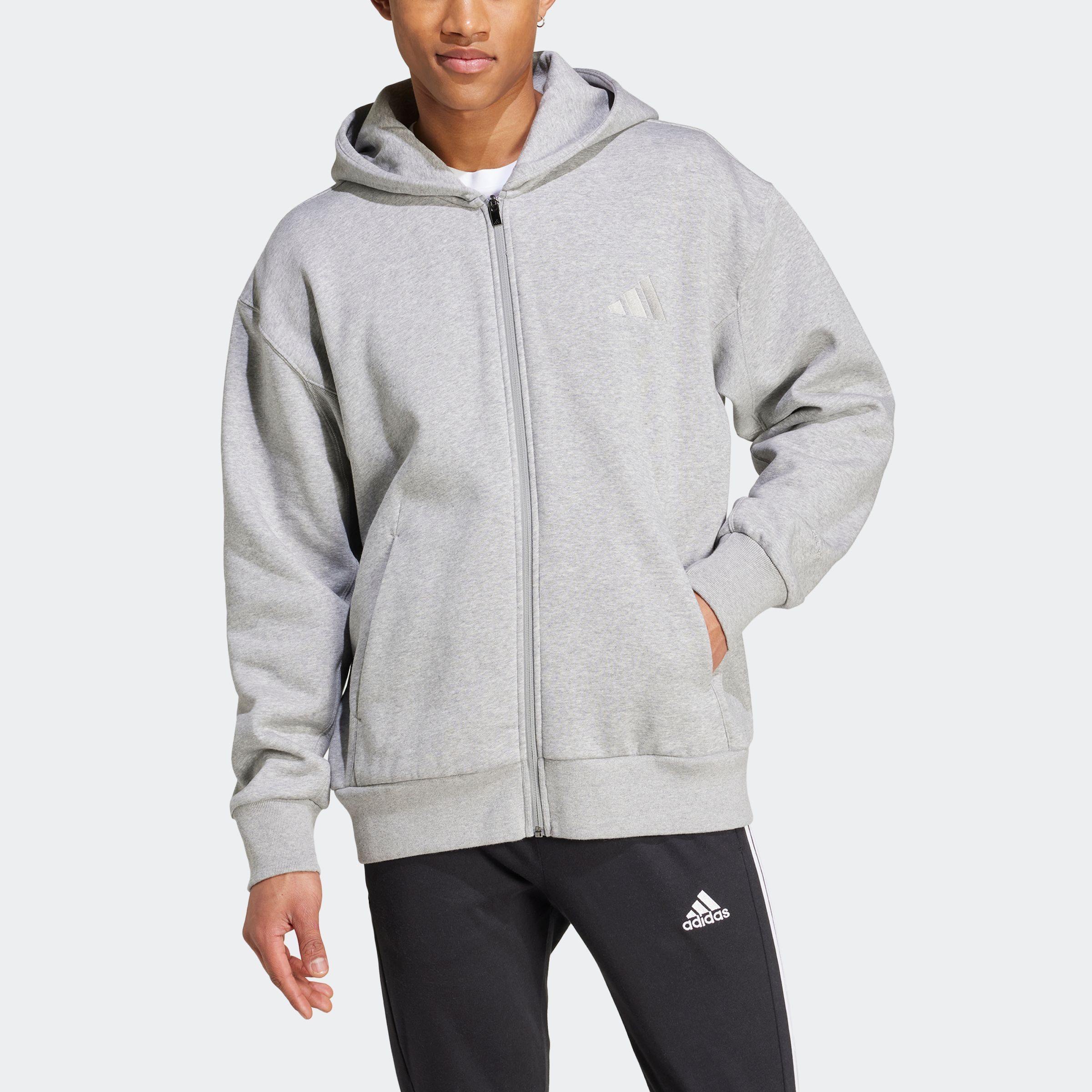 adidas Sportswear Hoodie M A SZN FL FZ Hoodie met rits