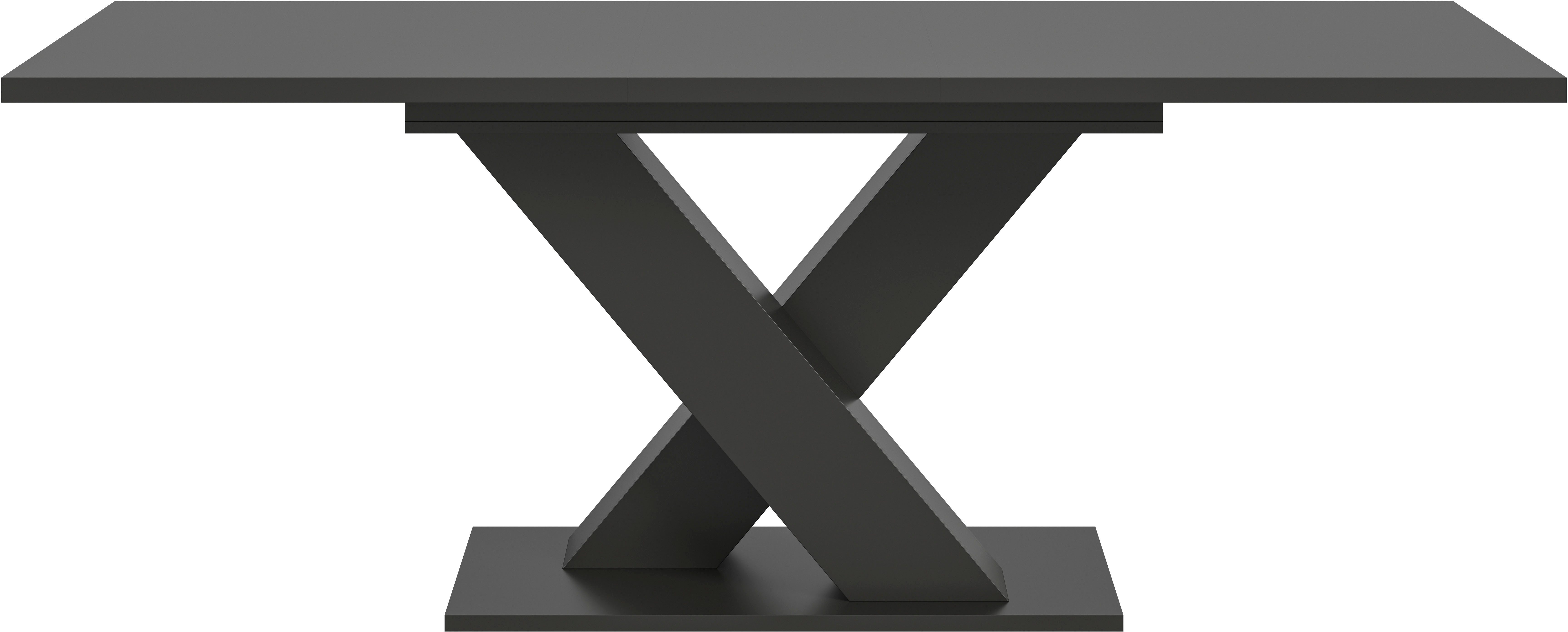 INOSIGN Eettafel Motus, uitschuifbaar 150 - 190 cm, inclusief 40 cm inlegplaat
