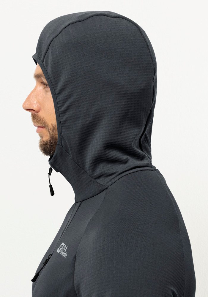 Jack Wolfskin Fleecejack KOLBENBERG HOODED FZ M