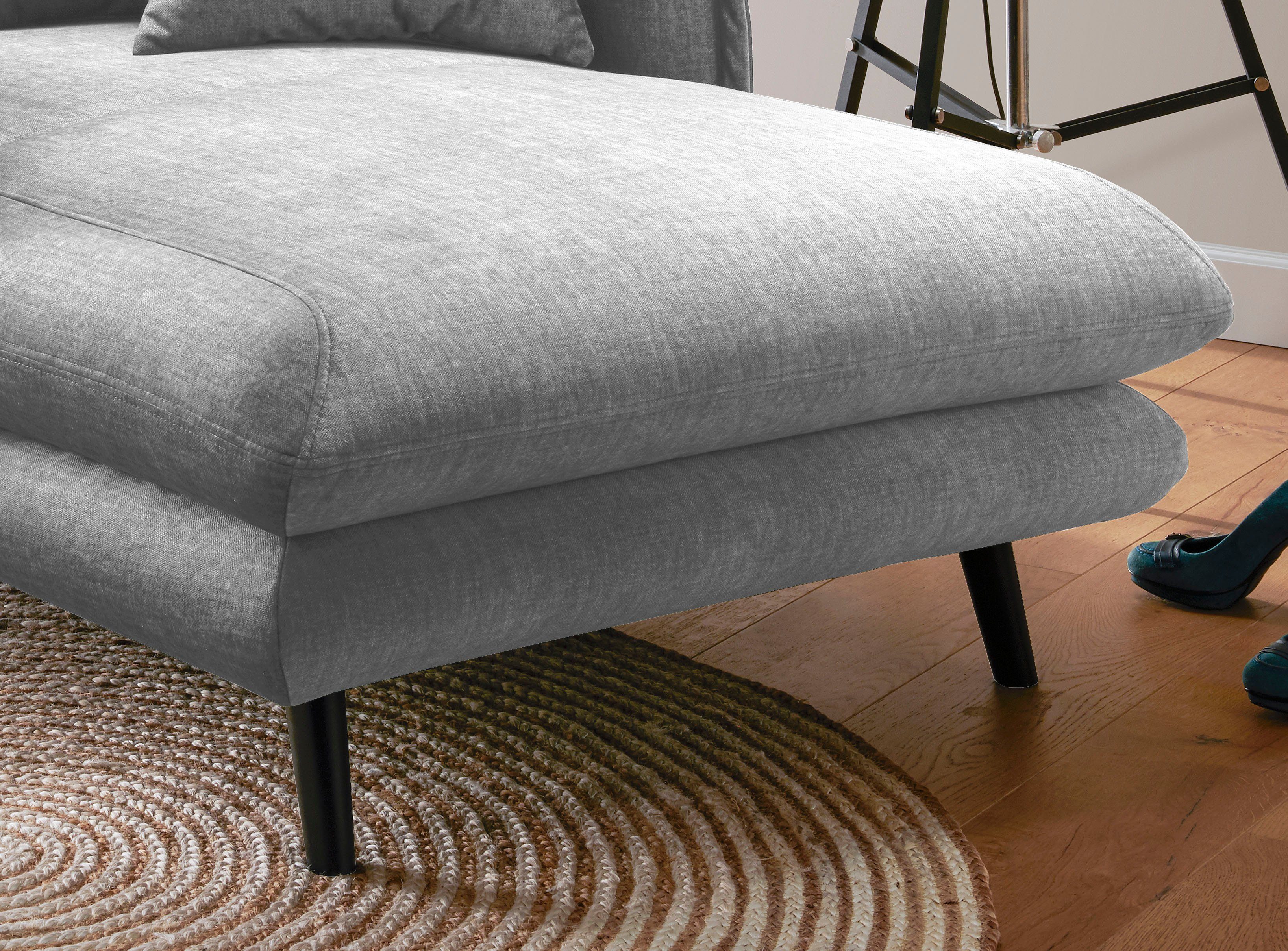 INOSIGN Loveseat LAZIO moderne fauteuil met een comfortabele bekleding, 2 stuks decoratieve sierkussens