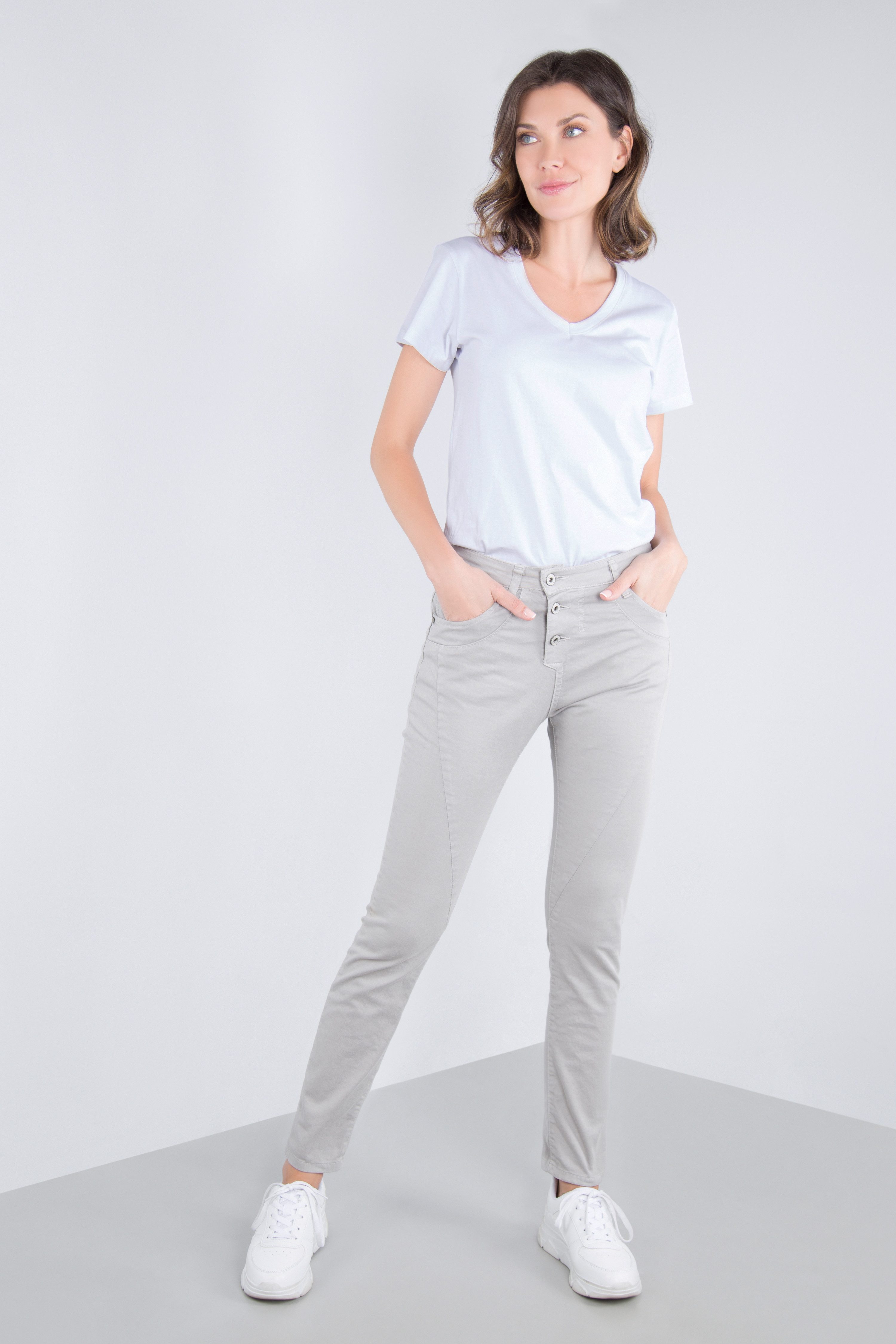 Please Jeans 5-pocket jeans P78A Krinkel-look