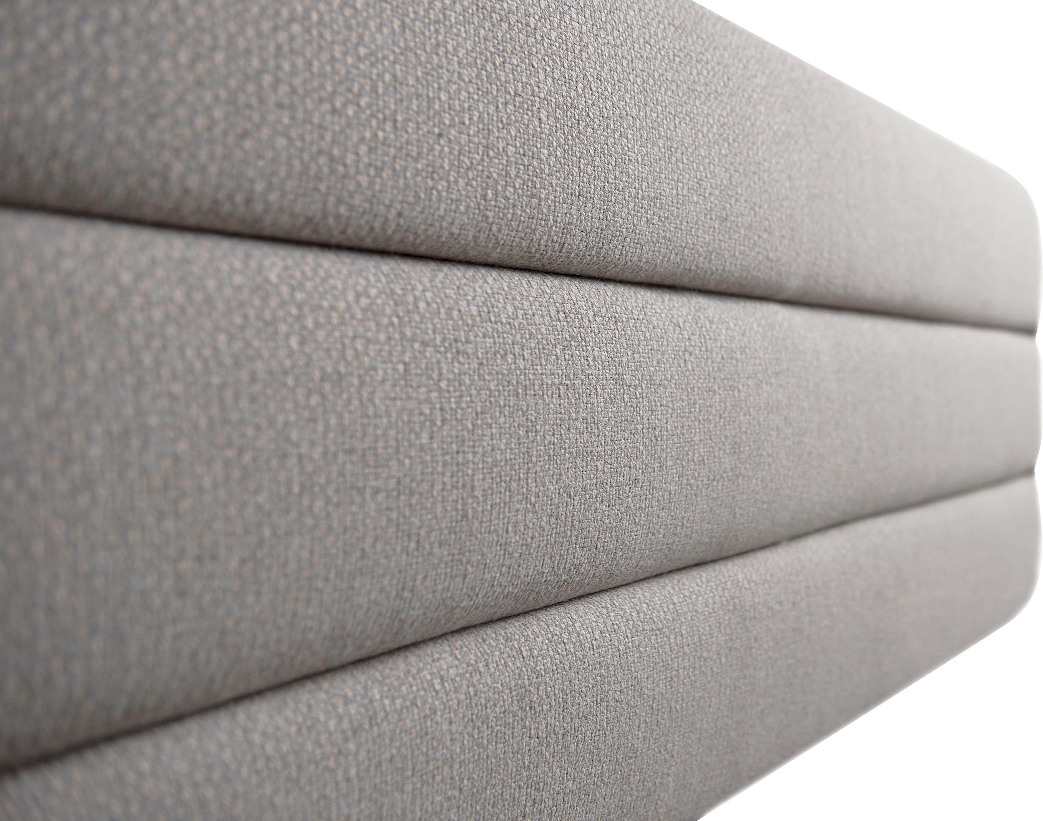 OTTO products Gestoffeerd bed Merrit Dwarsnaad in het hoofd- en voetbord, in 5 breedten, ook in 220 cm lang