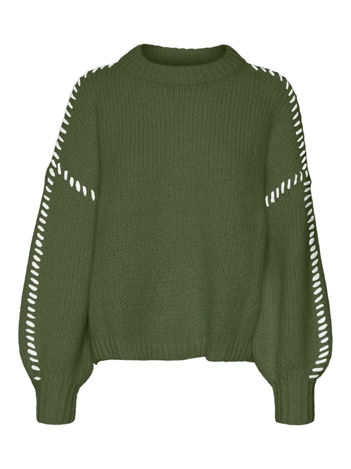 Vero Moda Trui met ronde hals VMFENG LS O-NECK PULLOVER GA BOO