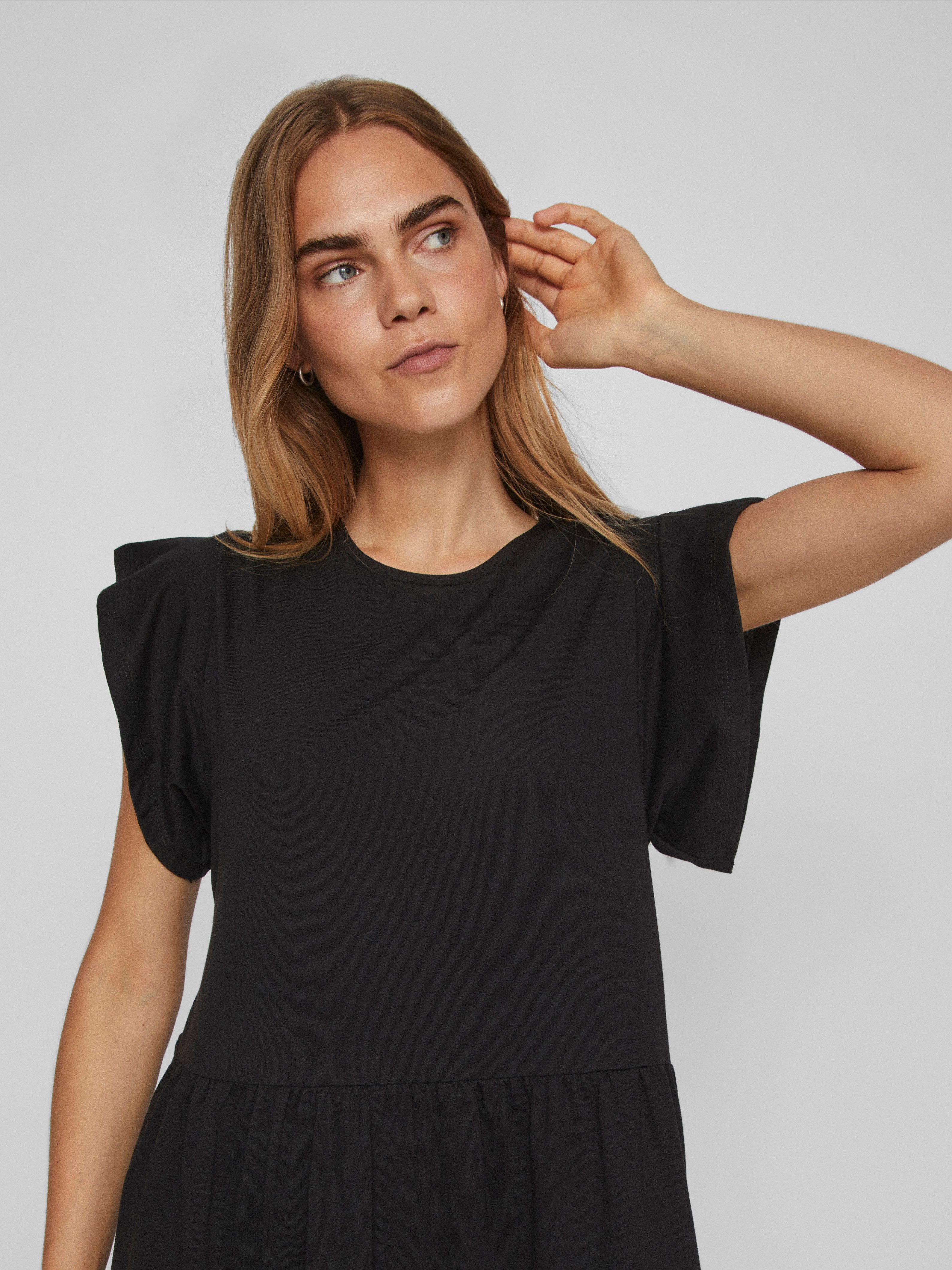 Vila Zomerjurk VISUMMER S/S MIDI DRESS - NOOS