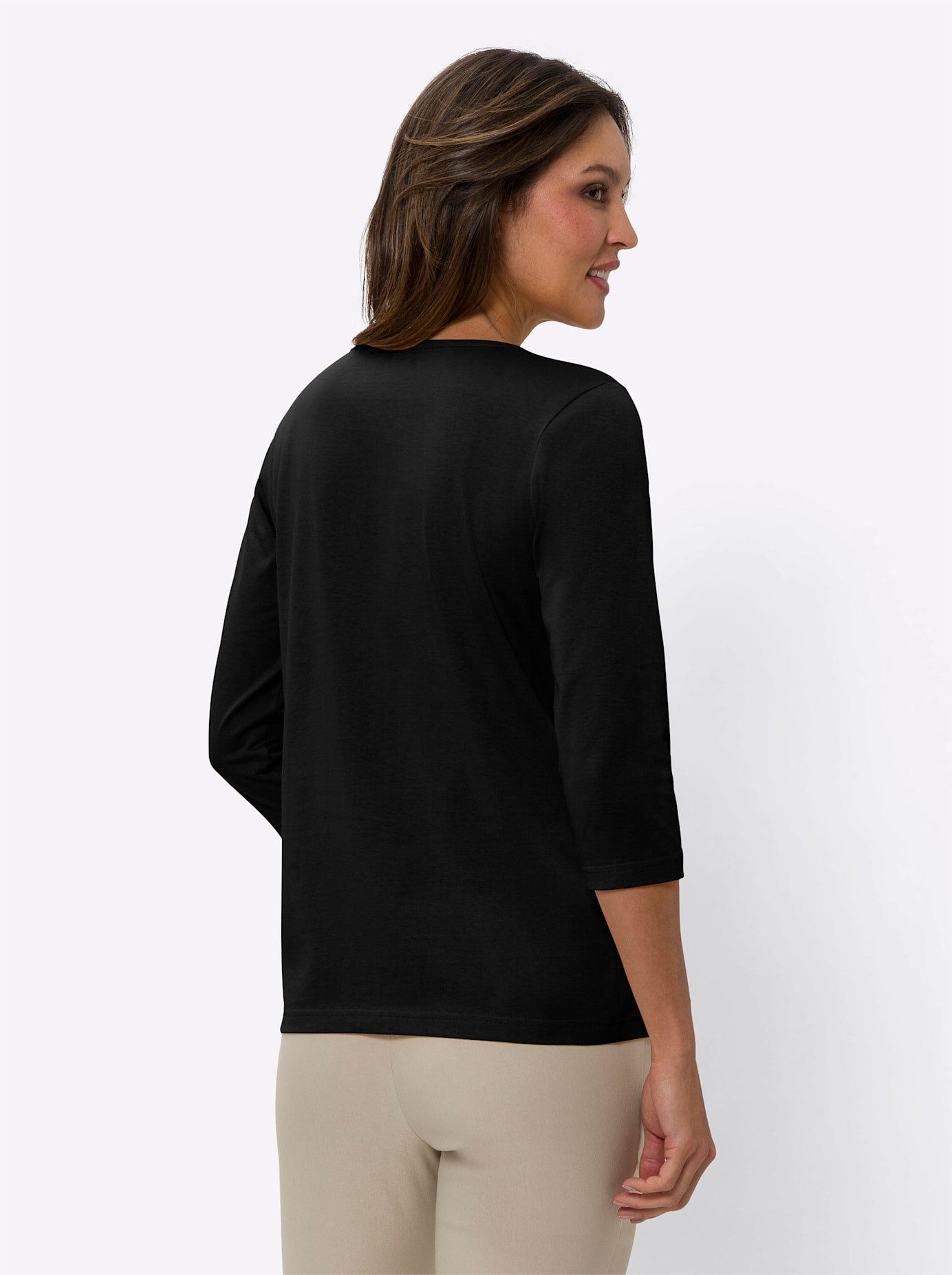 Classic Basics Shirt met 3/4 mouwen Shirt met 3/4-mouwen (1-delig)
