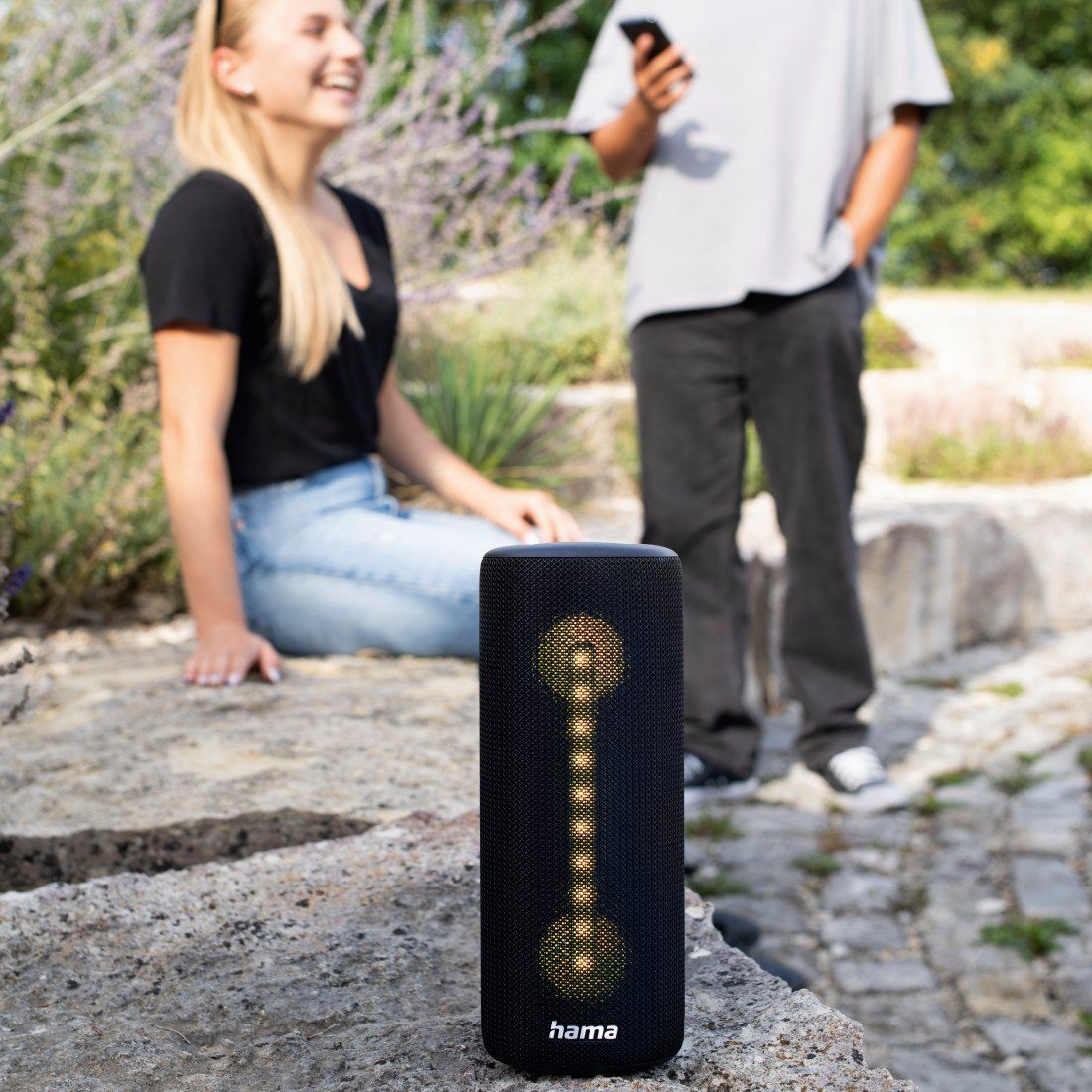 Hama Bluetooth luidspreker Draagbare Bluetooth-luidspreker 24W (waterdicht, 10 lichtmodi, TWS)
