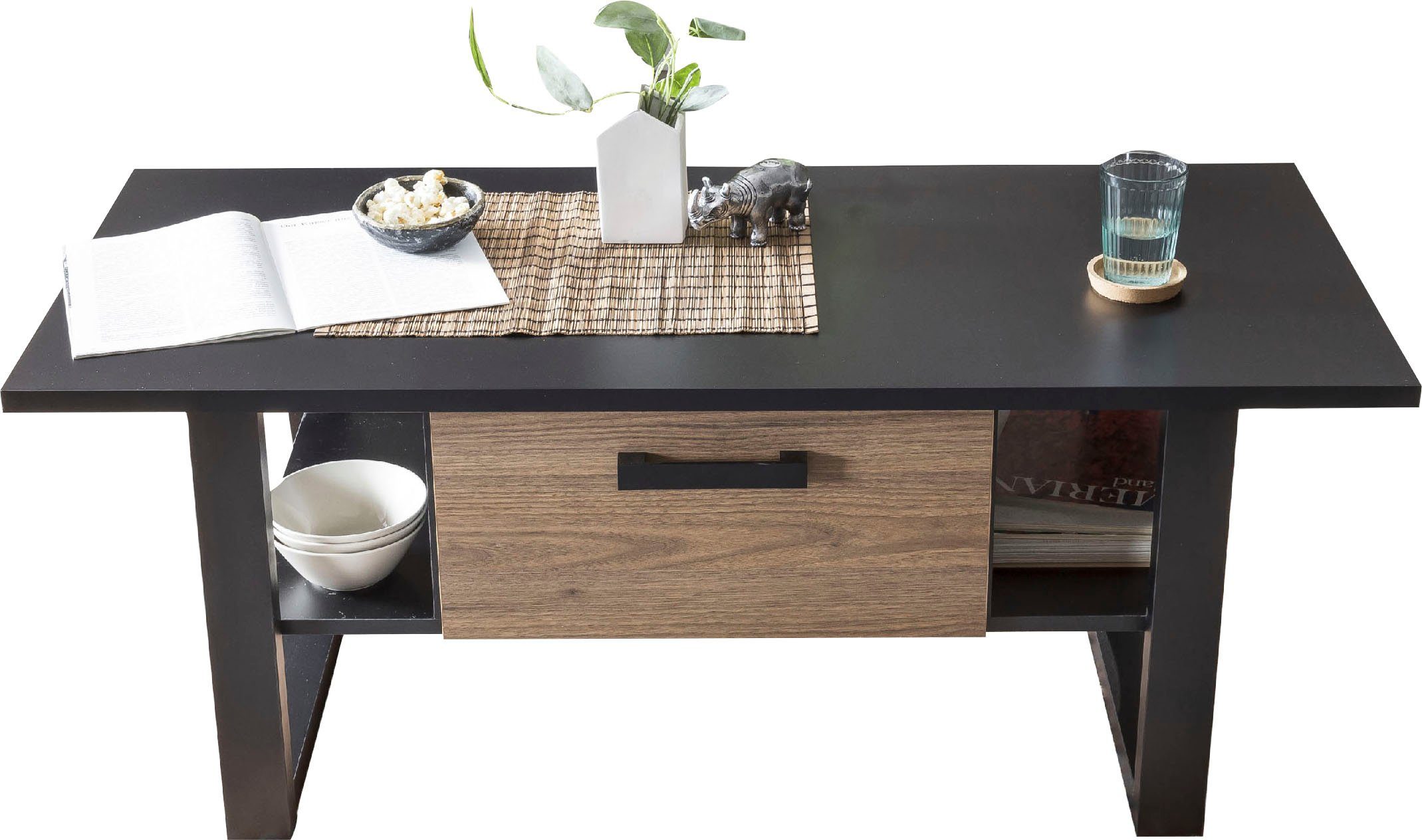 INOSIGN Salontafel Nordi Breedte ca. 110 cm salontafels zwart