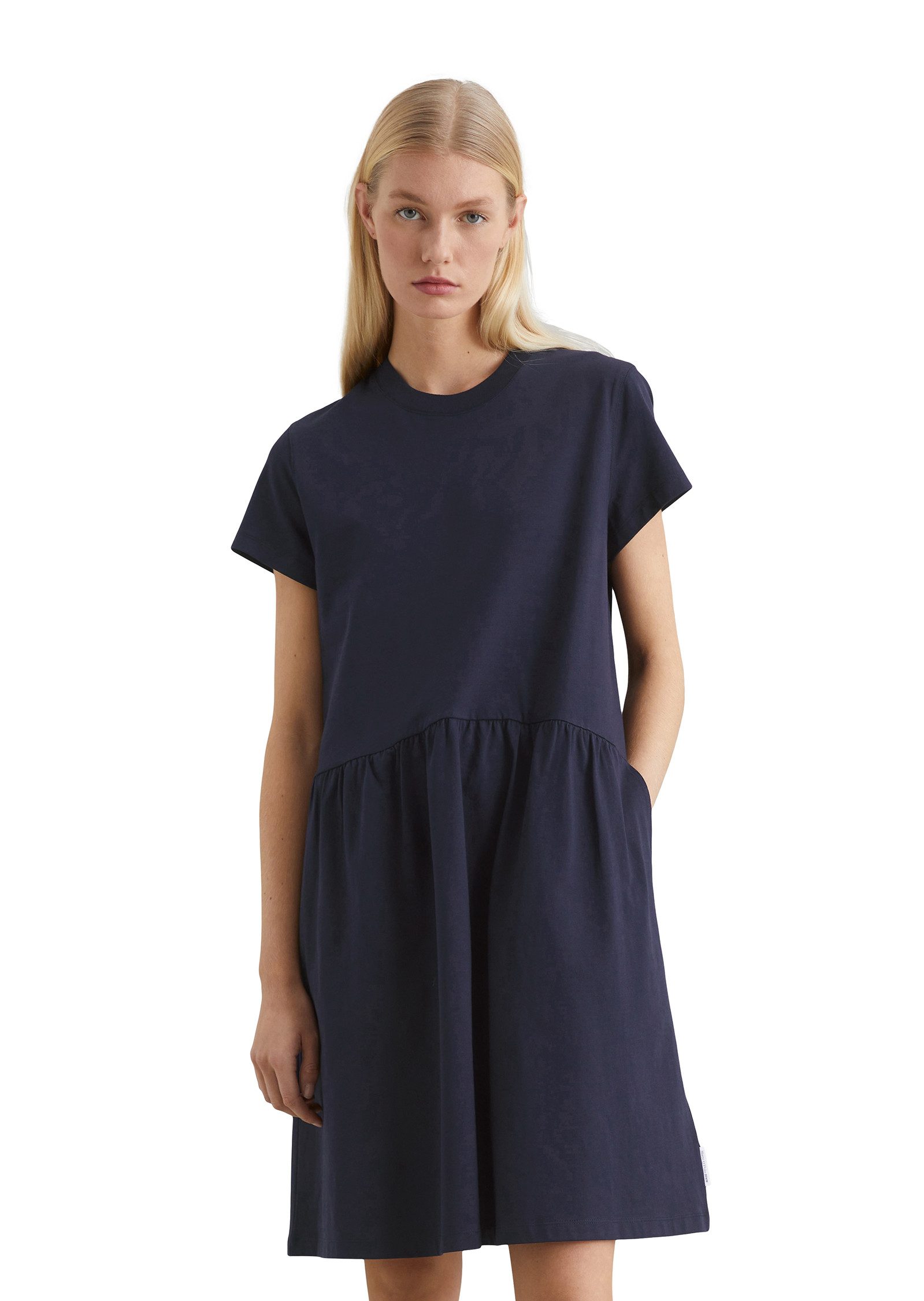 Marc O'Polo DENIM Jerseyjurk dames jerseyjurken maat S blauw