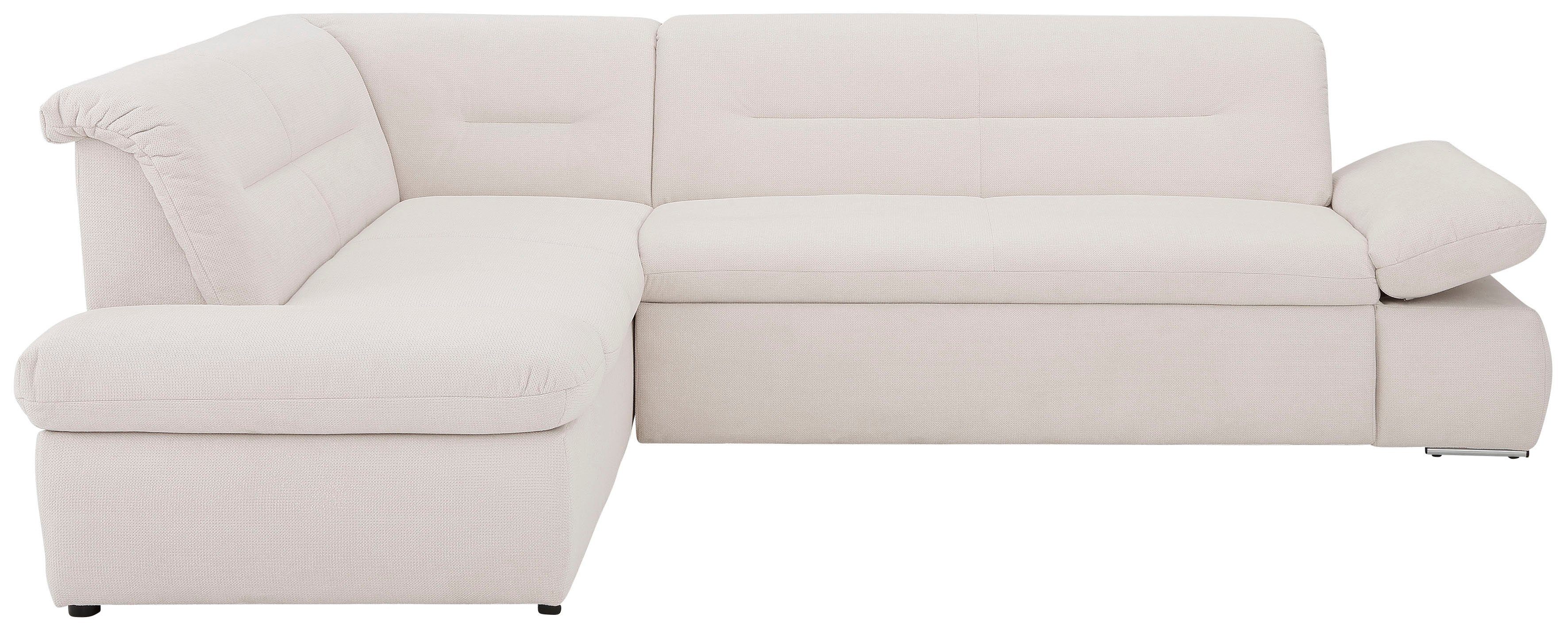 INOSIGN Hoekbank Avesa L-vorm Naar keuze met arm- en slaapfunctie, bxdxh: 275x211x80 cm