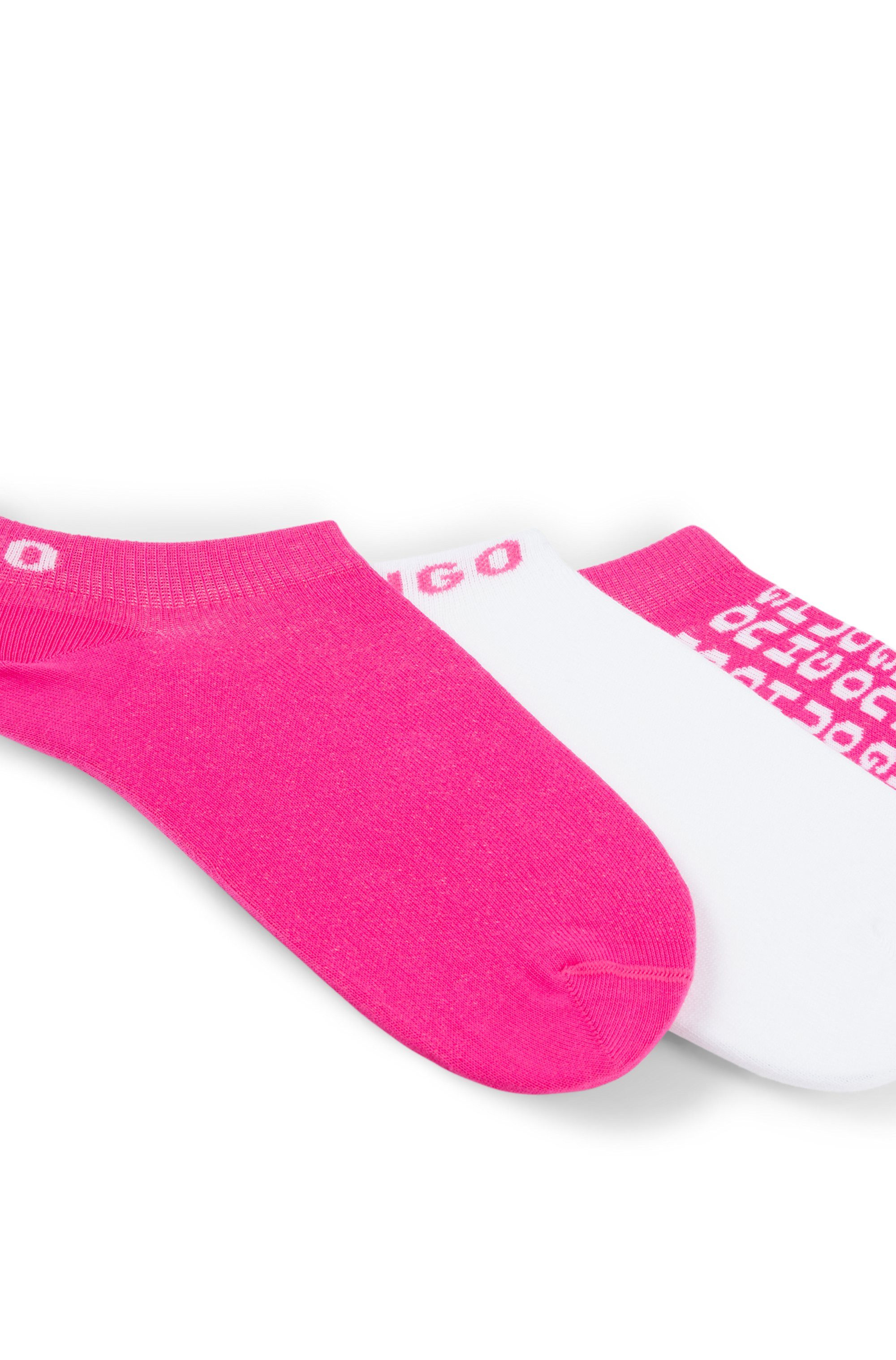 HUGO underwear Sokken 3P AS AO LOGO CC met contrasterende logo-opdruk (3 paar, Set van 3)