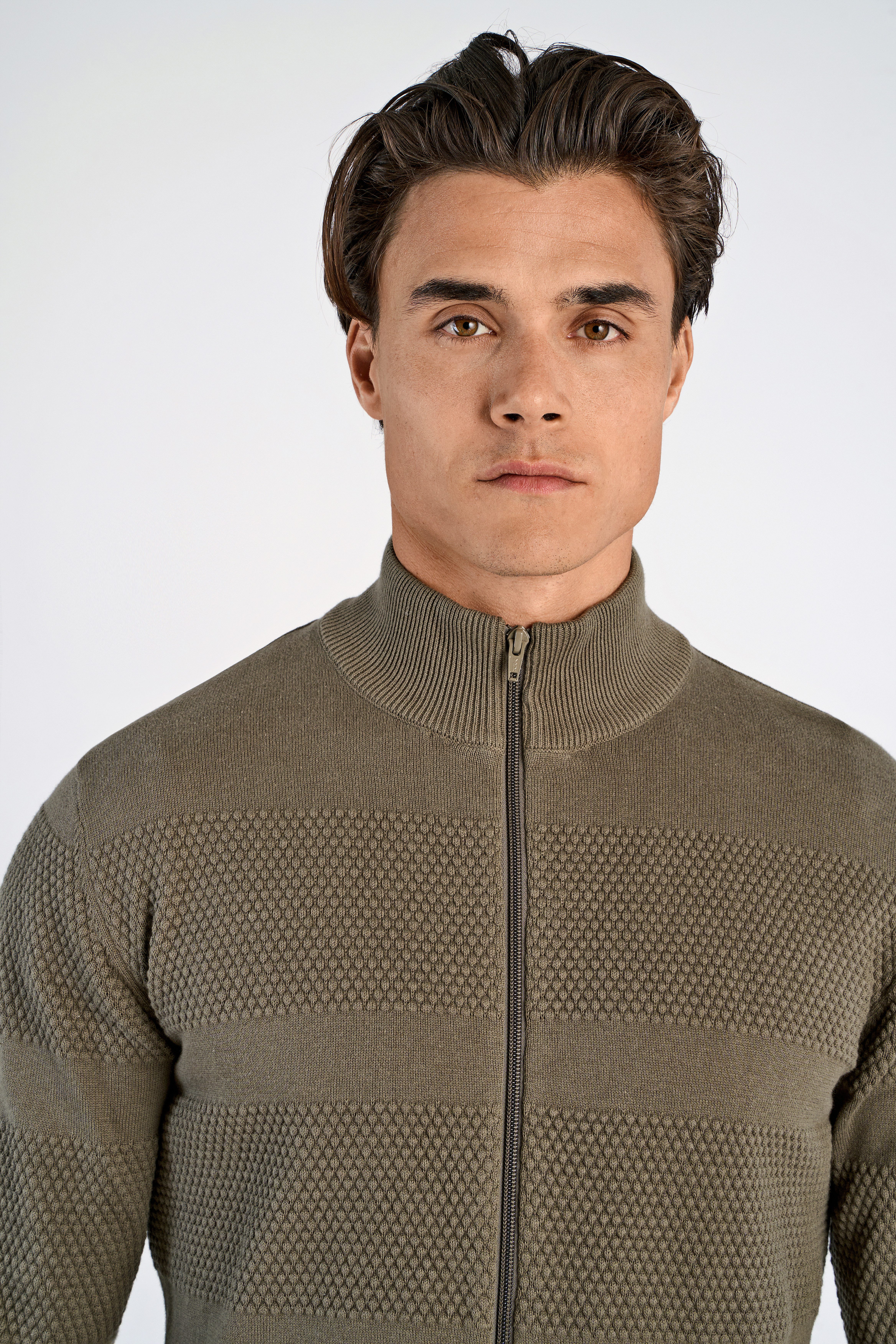 LINDBERGH Vest met staande kraag en ritssluiting