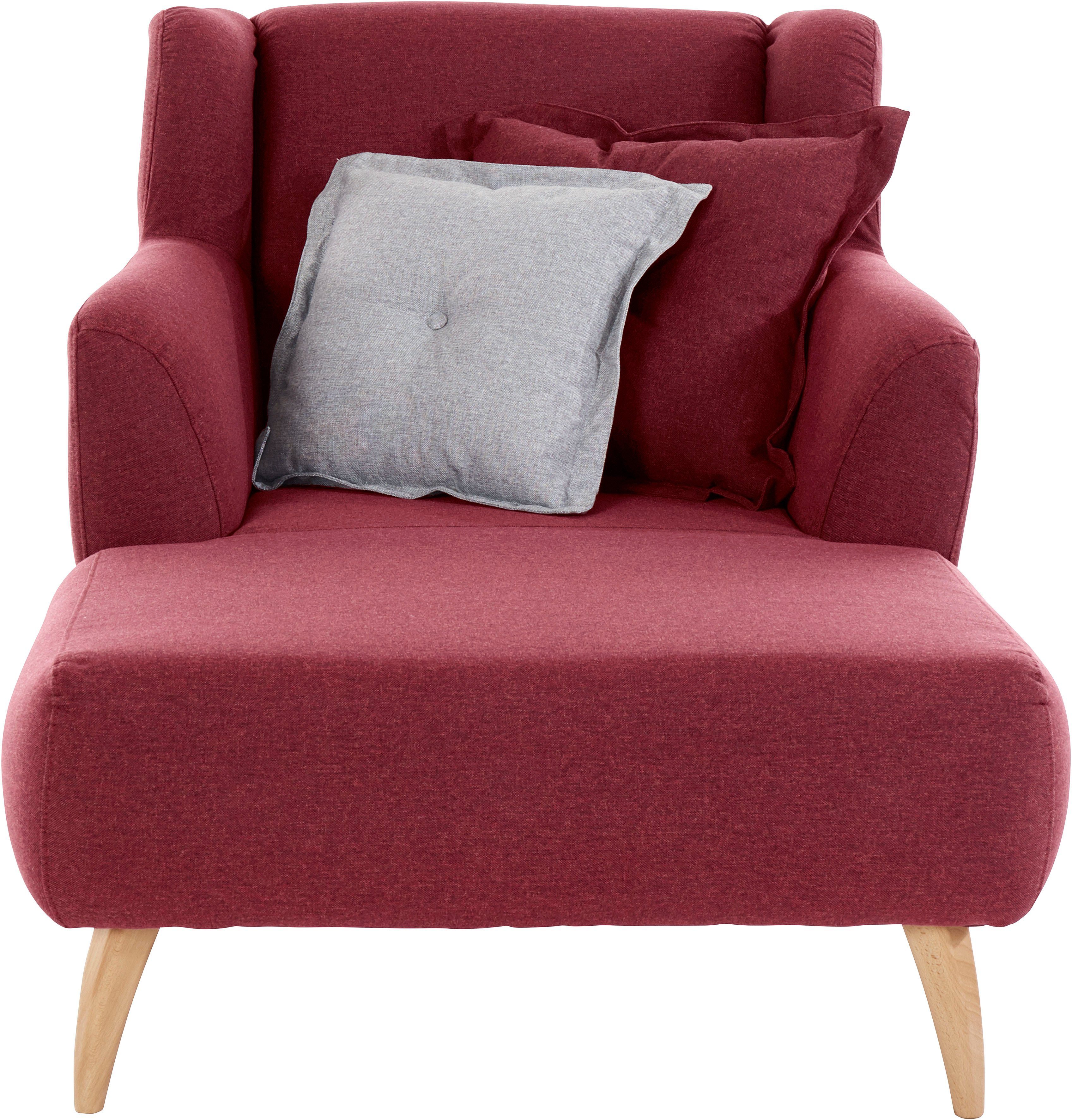 Home affaire Loveseat Baggio Knuffel Mega Lounge Big Fauteuil