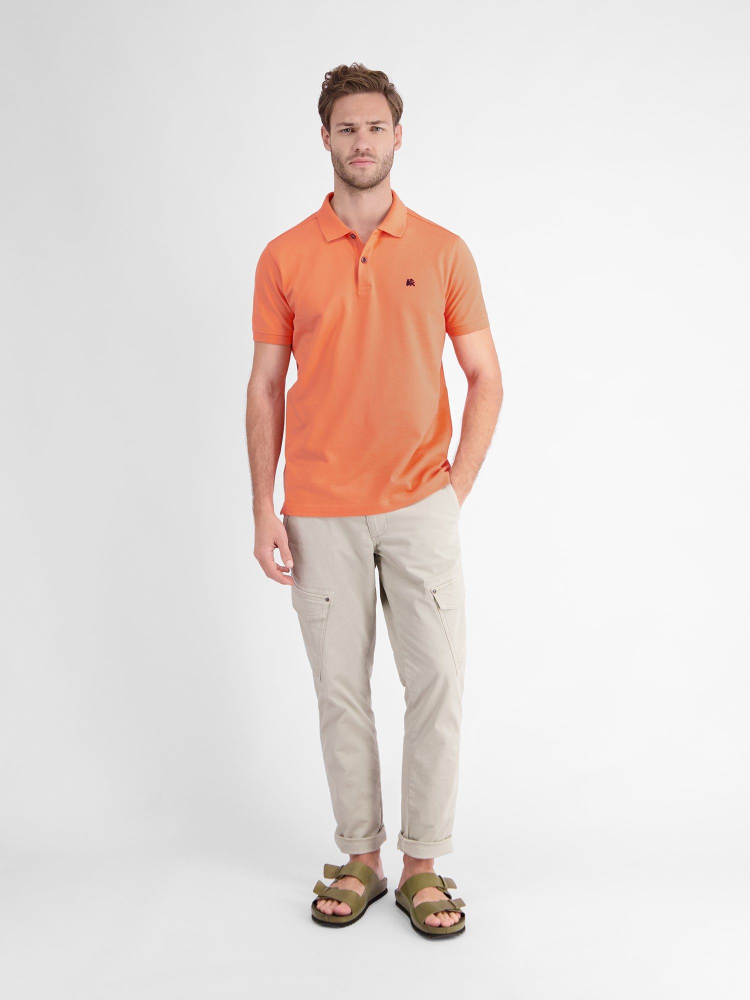 Lerros Poloshirt LERROS basic poloshirt voor heren
