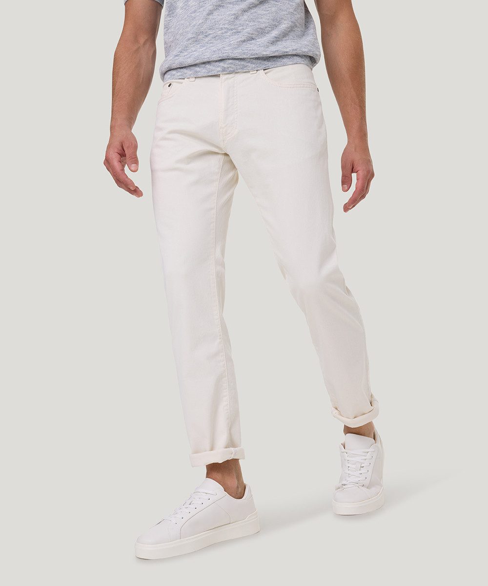 Pierre Cardin 5-pocket jeans PC-Lyon met omslagzoom