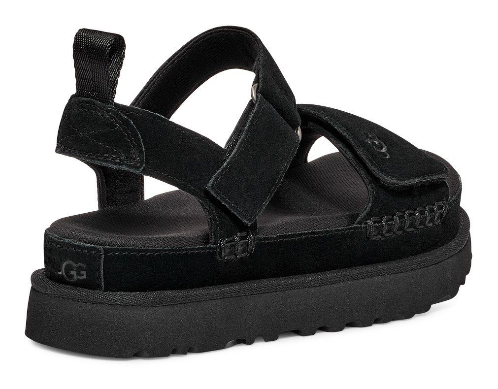 UGG Plateausandalen W GOLDENSTAR , plateausandaal, sandaal met klittenbandsluiting