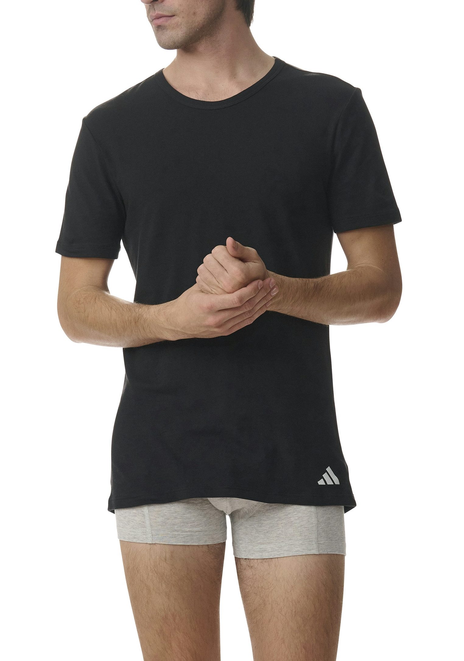 adidas Sportswear T-shirt Active Flex Cotton (Set van 2)
