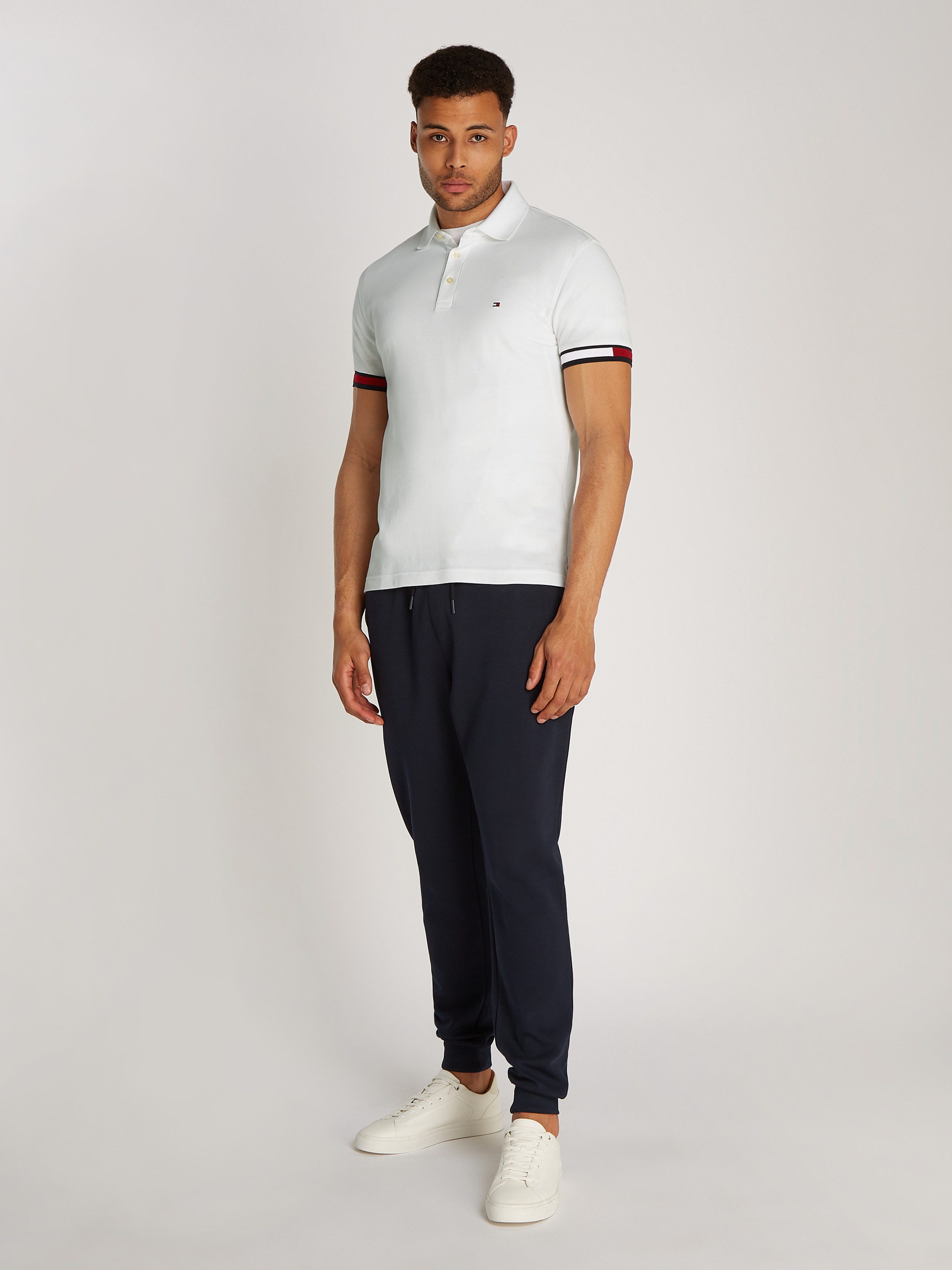 Tommy Hilfiger Poloshirt FLAG CUFF SLIM POLO