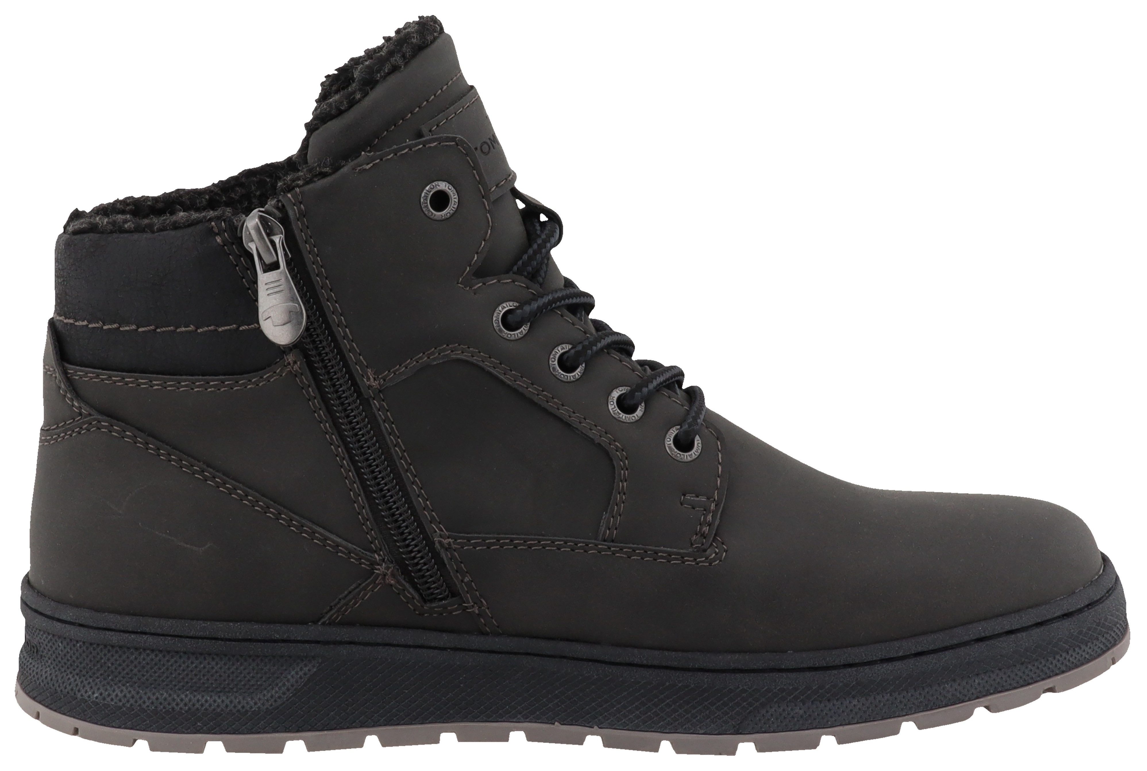 Tom Tailor Winterlaarzen , plateau, veterschoenen, high-top sneaker met binnenrits