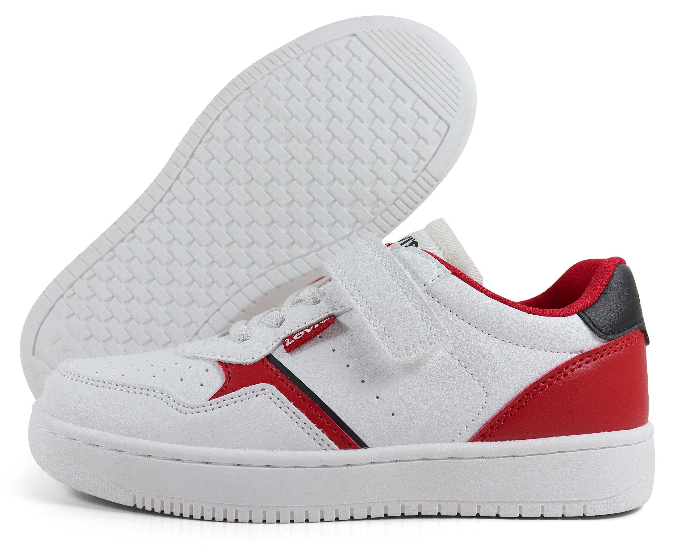 Levi's Kidswear Slip-on sneakers Levi´s Aiden Vuni met perforatiemotief