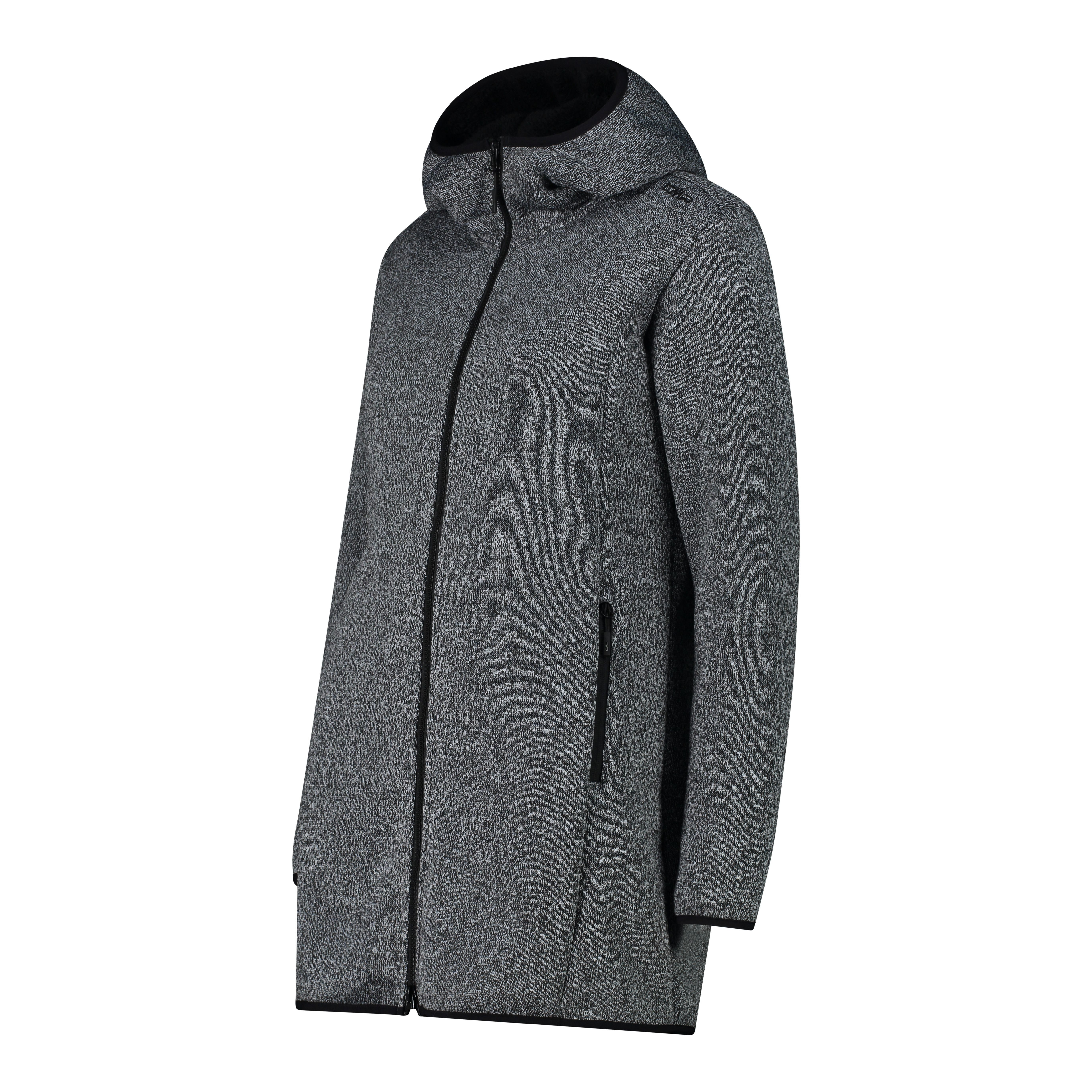 CMP Gebreide jas Parka Fix Hood