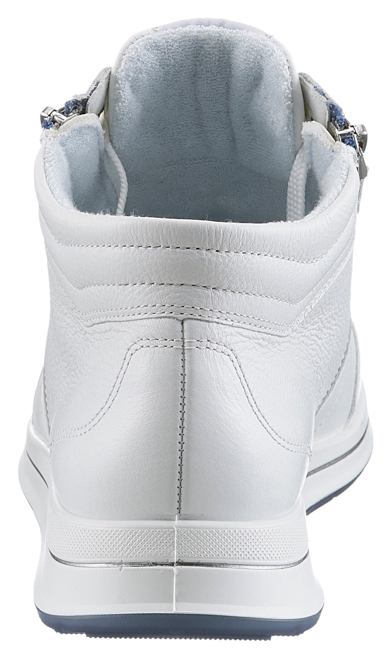 Ara Hoge veterschoenen OSAKA high top sneaker, veterschoen, vrijetijdsschoen in comfortwijdte g