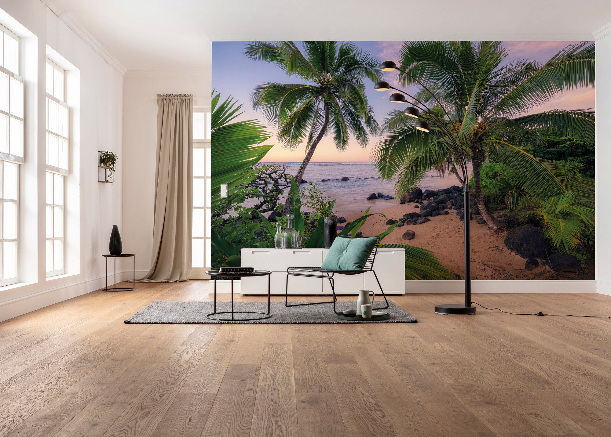 Komar Vliesbehang Digitale print vlies - Hawaiian Dreams - Afmeting 450 x 280 cm (9 stuks)