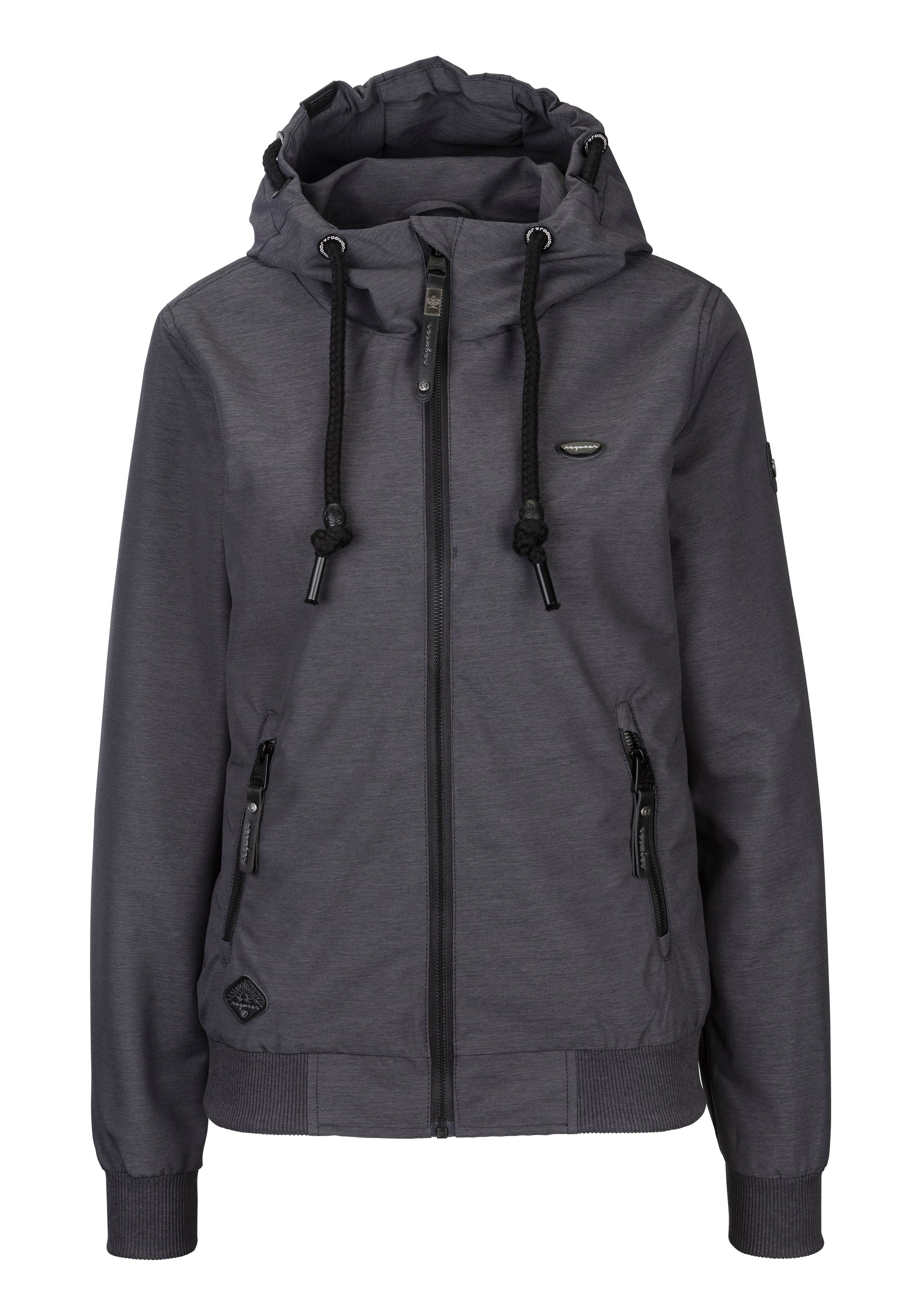 Ragwear Functioneel jack NUGGIE OMBRE O Tussenjas van waterafstotend materiaal