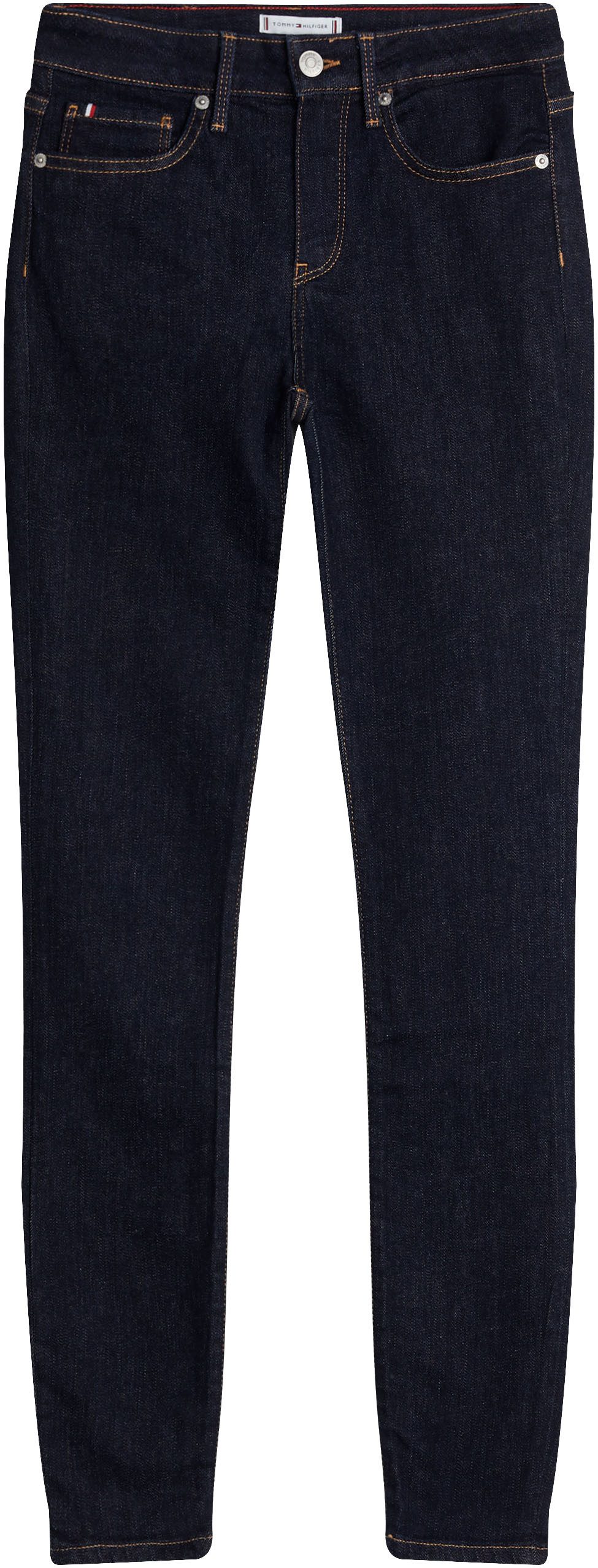 Tommy Hilfiger Skinny fit jeans HERITAGE COMO SKINNY RW met tommy hilfiger logo-badge (TH FLEX COMO SKINNY RW)