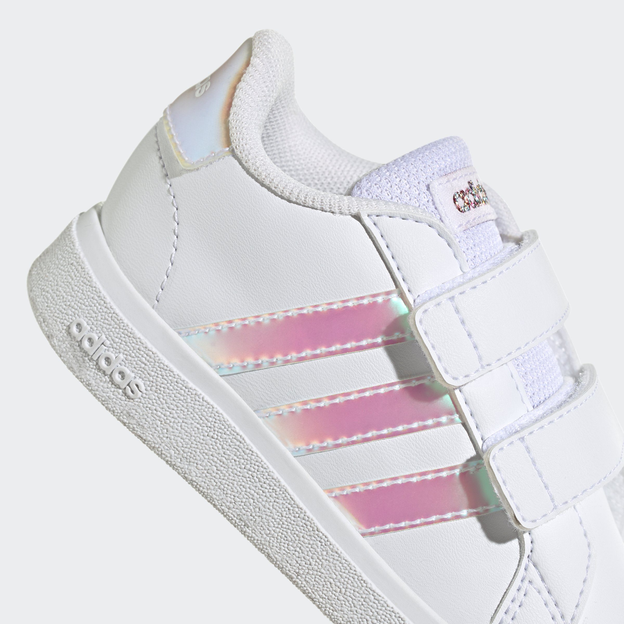 adidas Sportswear Sneakers GRAND COURT LIFESTYLE COURT HOOK AND LOOP Design geïnspireerd op de adidas Superstar