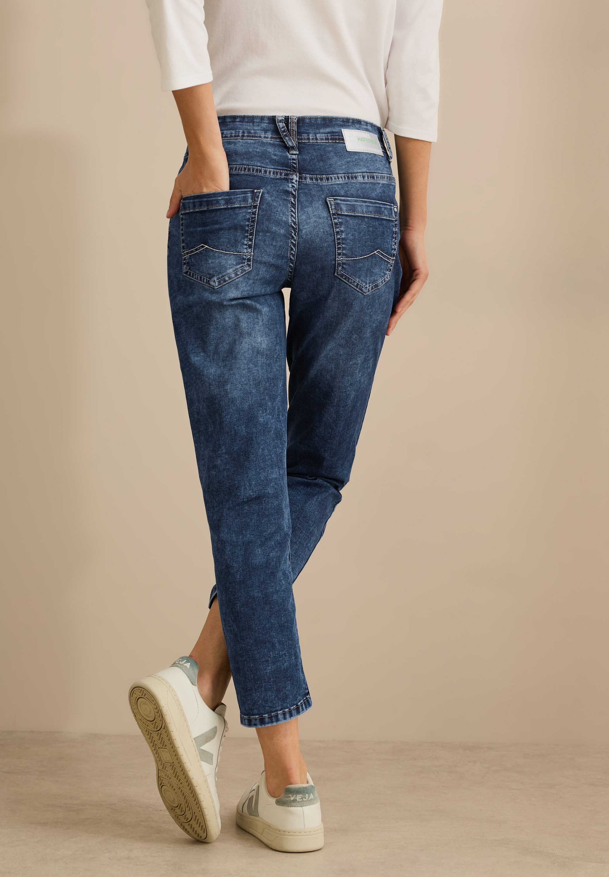 Cecil 5-pocket jeans Stijl Scarlett enkelvrij, met stretch