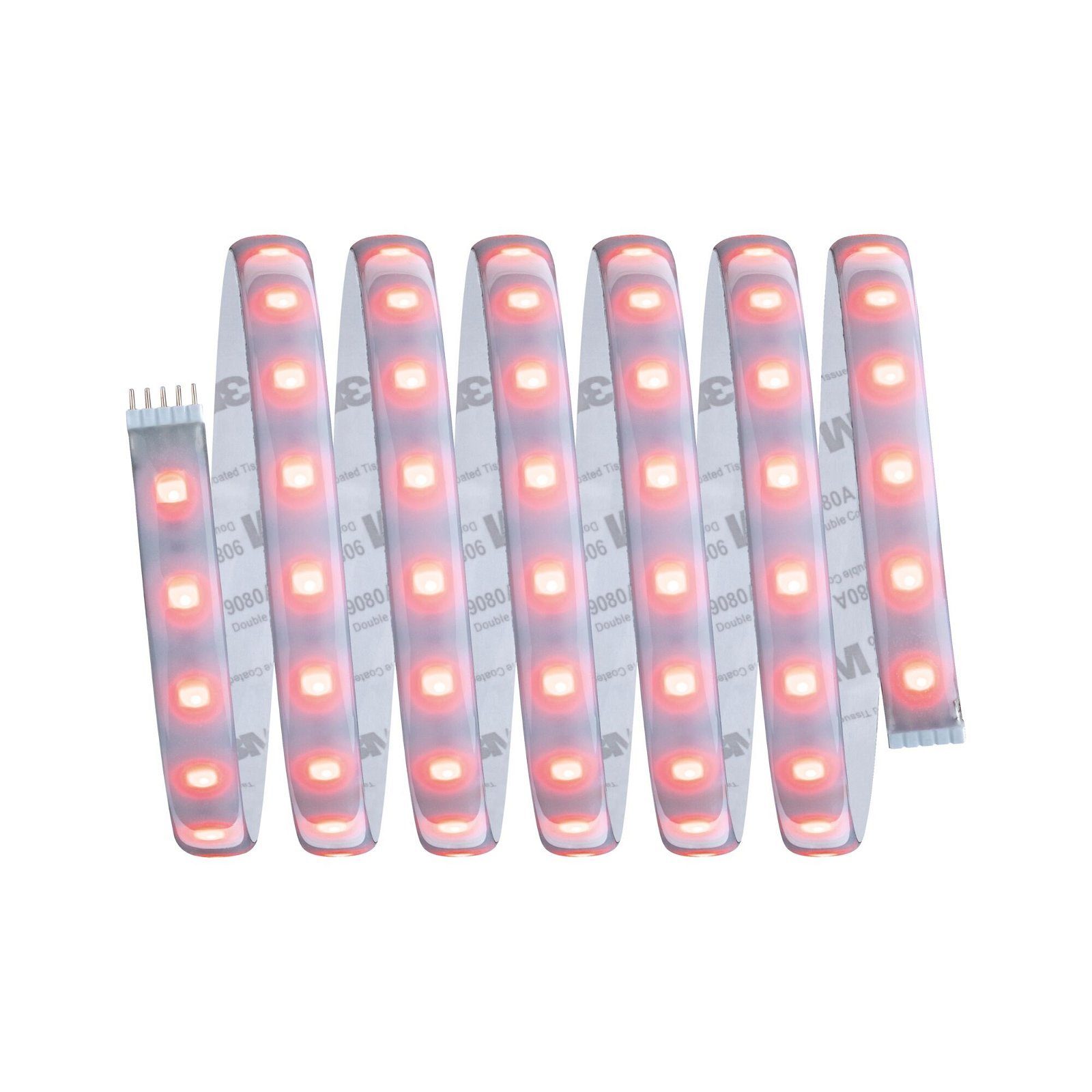 Paulmann Led-strepen MaxLED 500 Strip 2,5m IP44 Cover 3000K 30W 24V zilverkleur Kunststof (1 stuk)