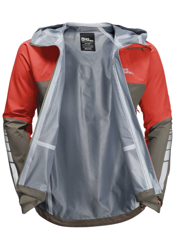 Jack Wolfskin Fietsjack MOROBBIA 3L JKT M