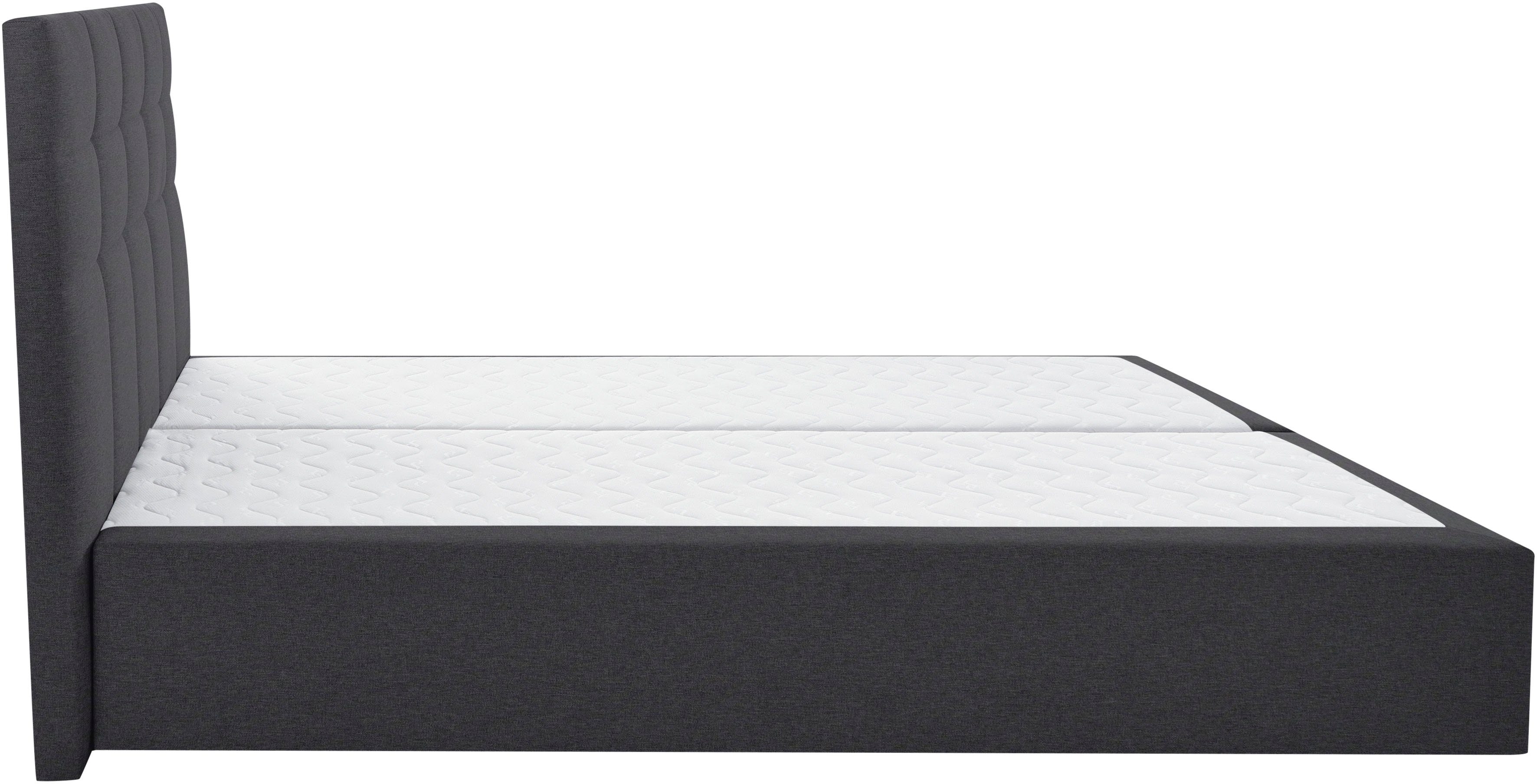 INOSIGN Boxspring OVALO optioneel met bedbox, verkrijgbaar in h2, h3 & h4