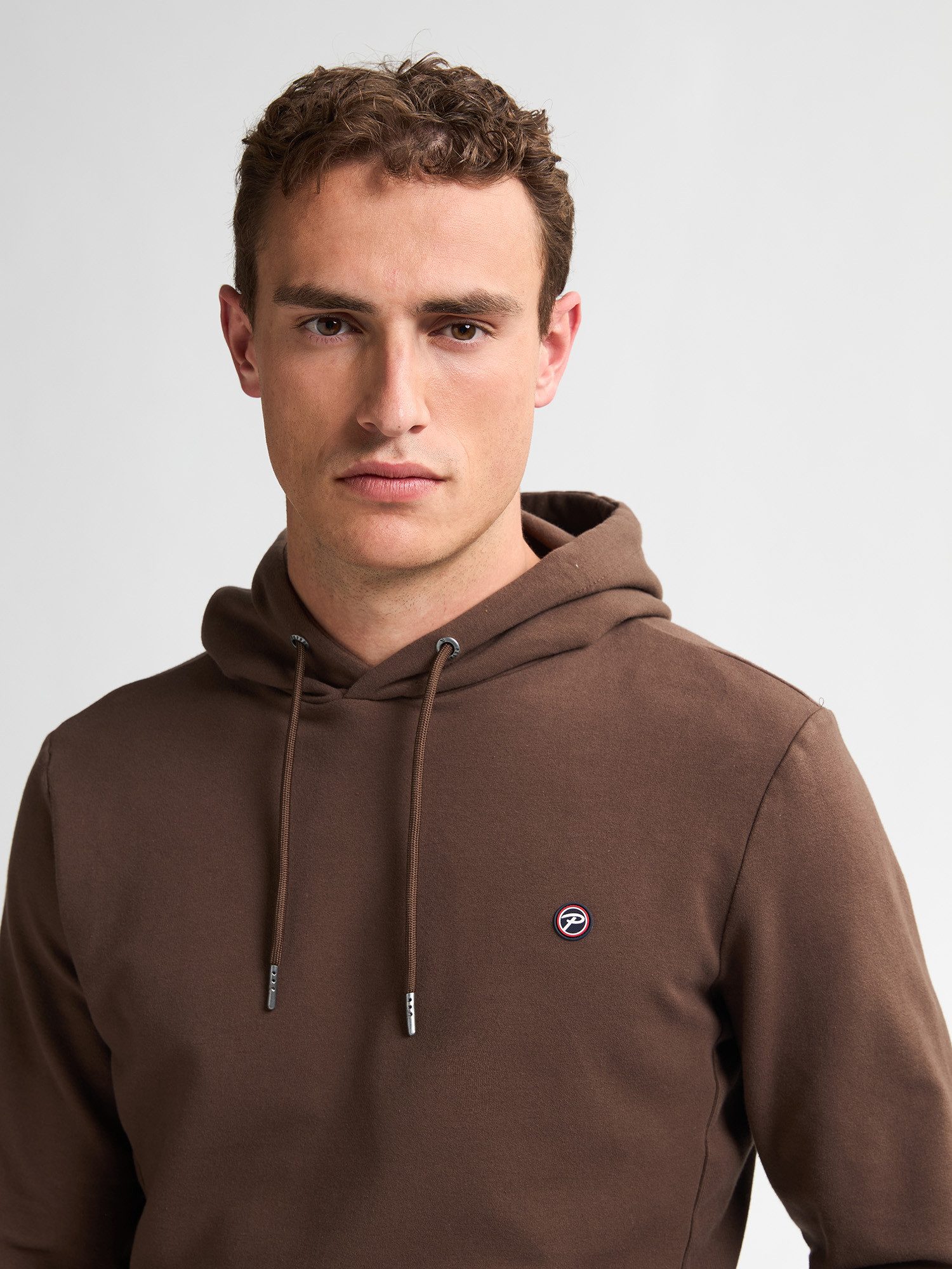 Petrol Industries Hoodie met geborduurd logo