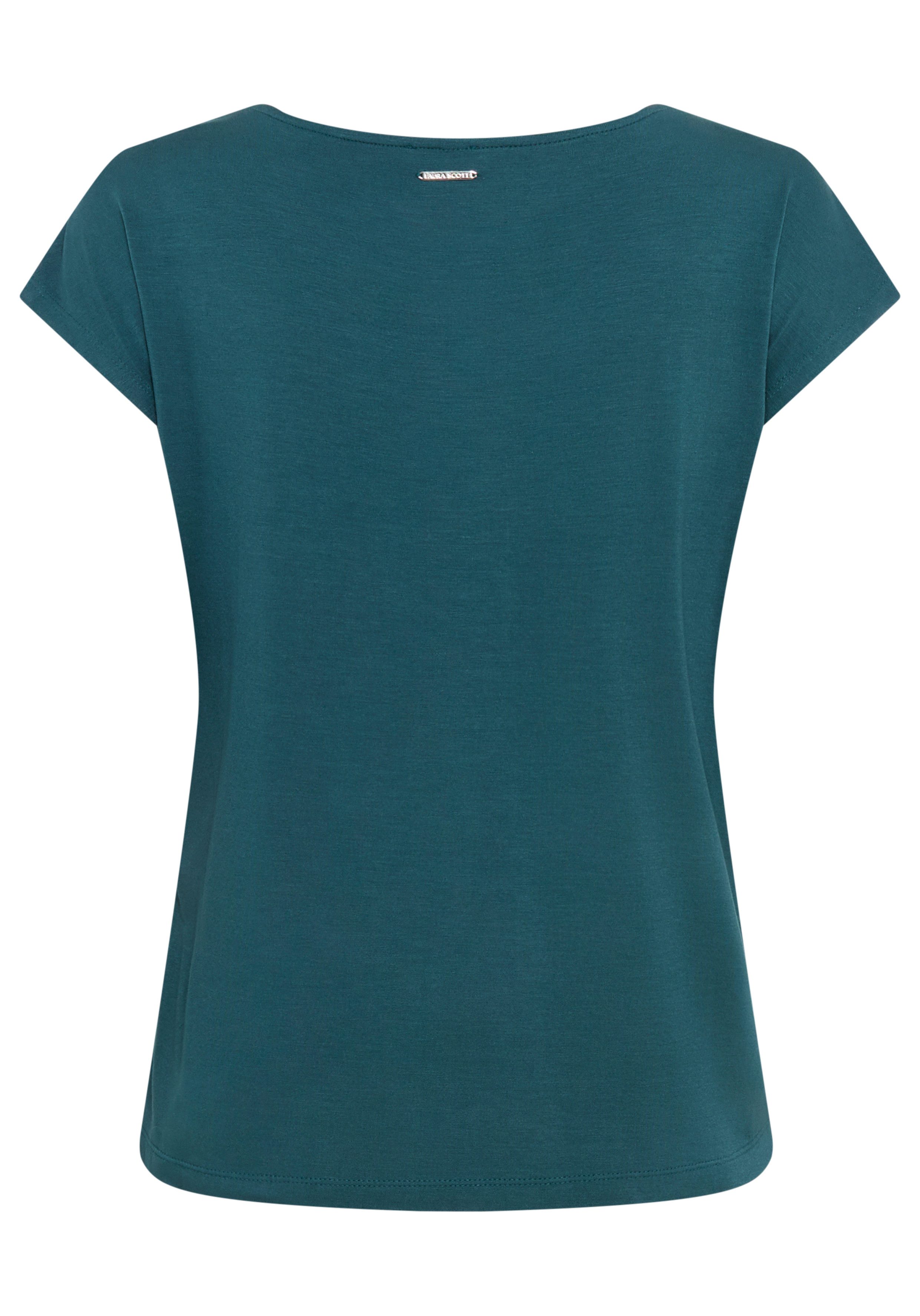 Laura Scott Shirtblouse in modieus streepdesign - nieuwe kleuren