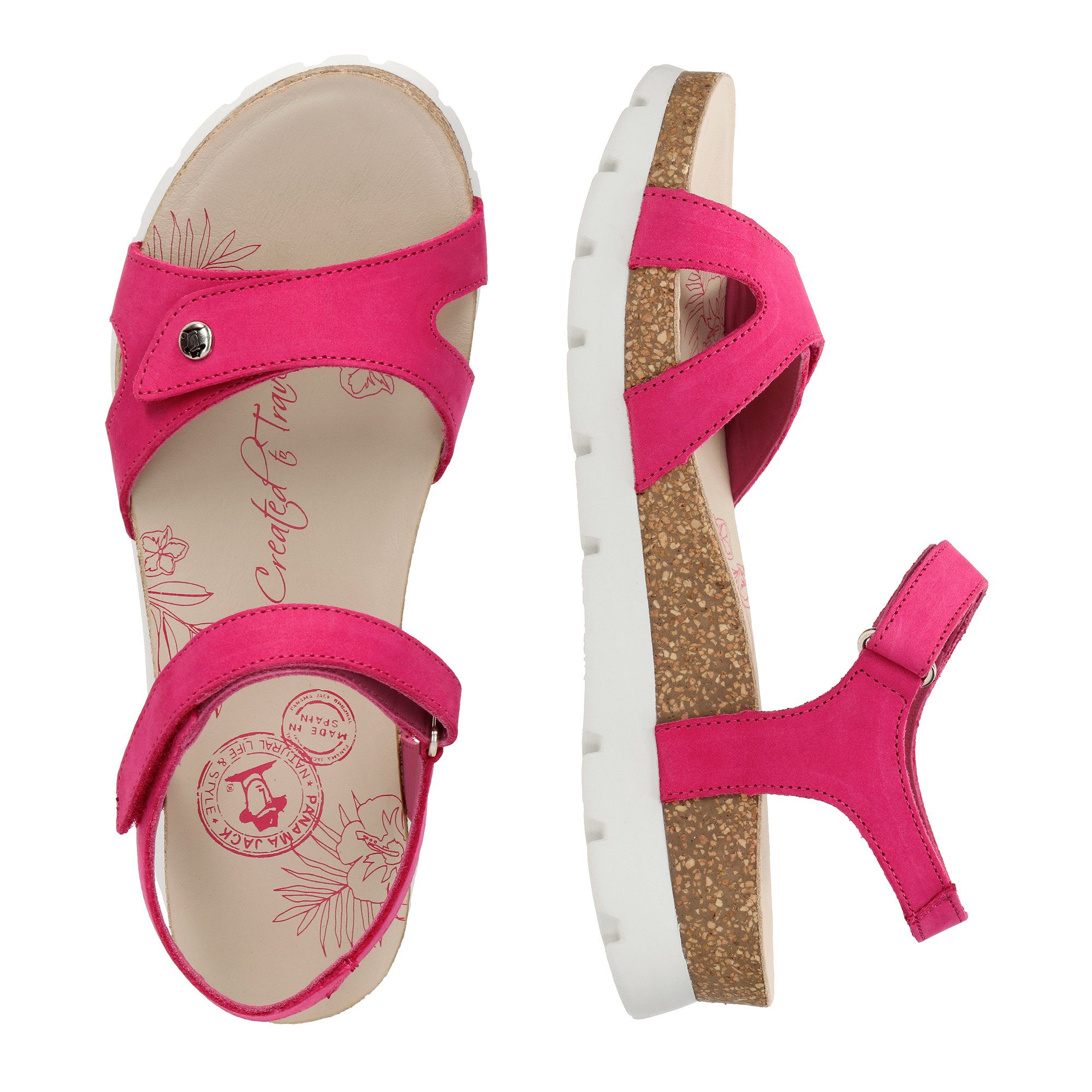 Panama Jack Sandalen Sulia Zomerschoen, sandalette, vakantieschoen met klittenbandsluitingen