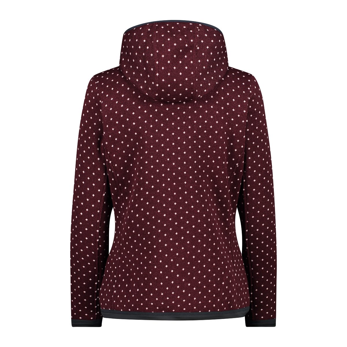 CMP Gebreid fleecejack WOMAN JACKET FIX HOOD