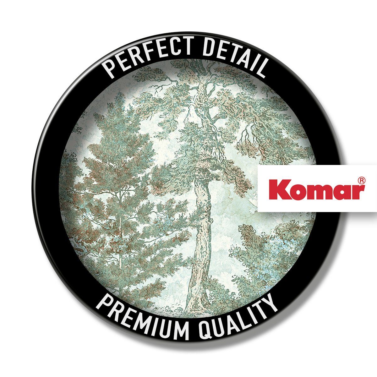 Komar Fotobehang Digitale print vlies - Pale Panoramic - Afmeting 400 x 250 cm (1 stuk)