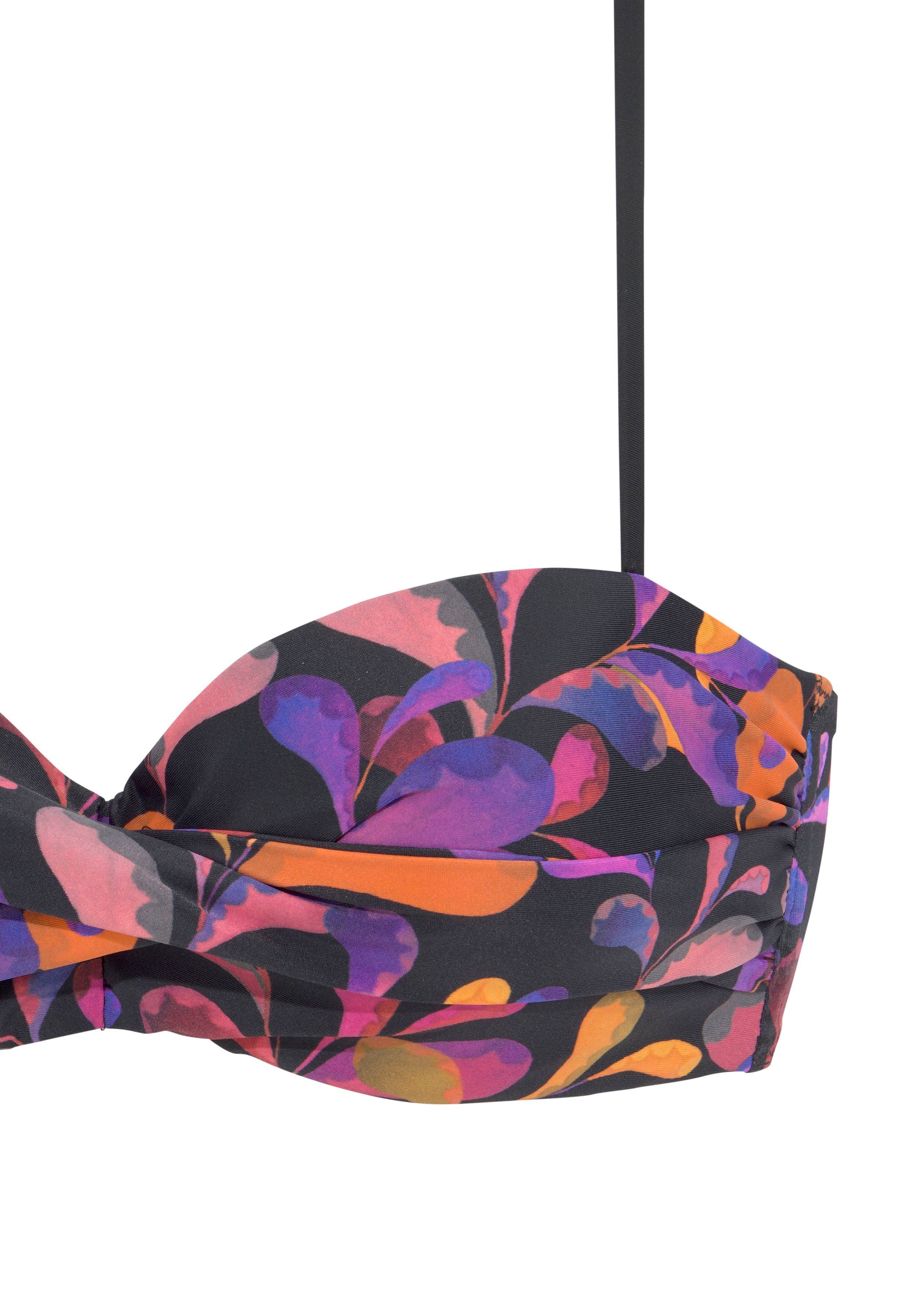 Vivance Beugelbikini in bandeaumodel in gedraaide look