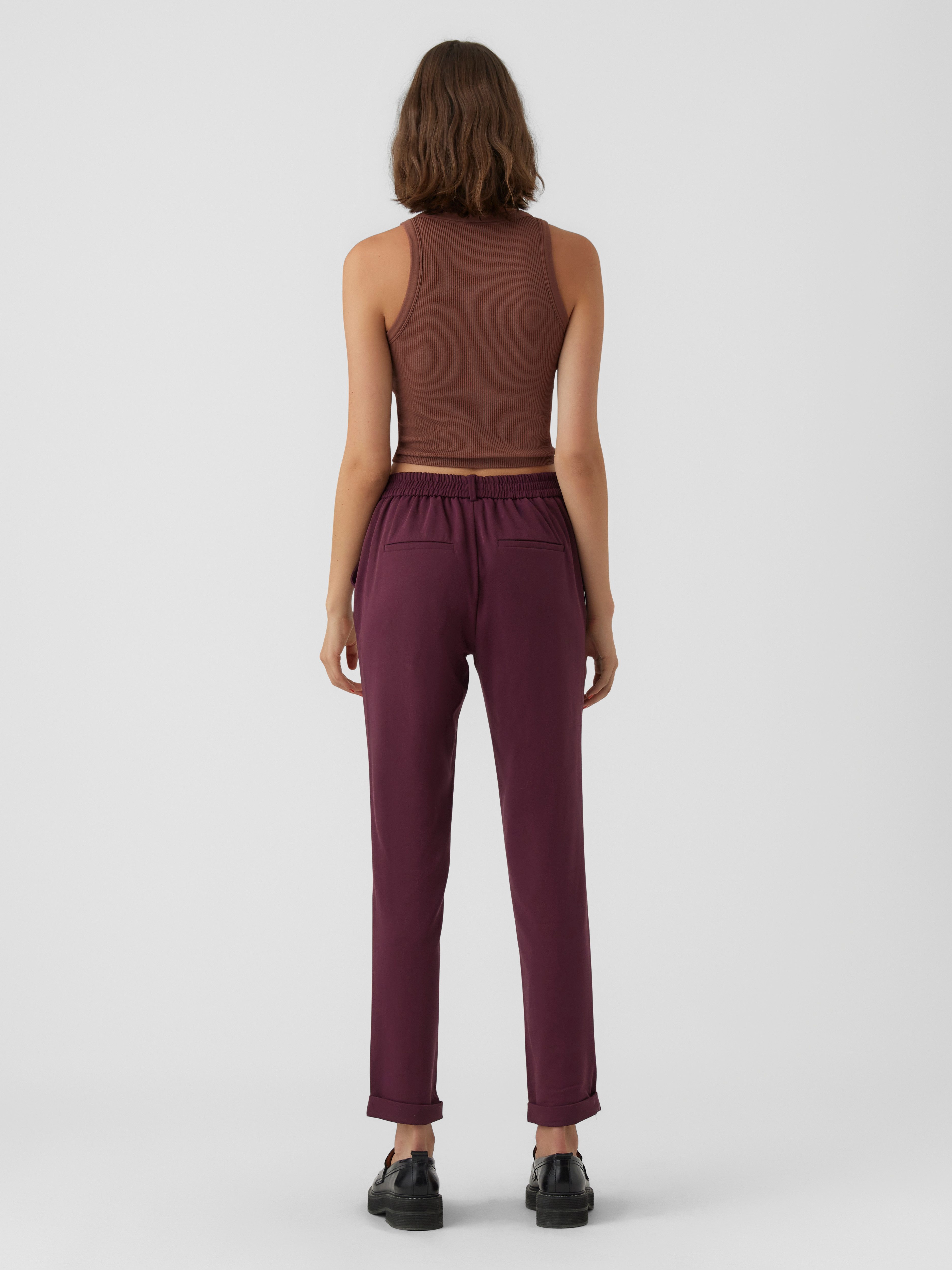 Vero Moda Pantalon VMMAYA MR LOOSE SOLID PANT NOOS